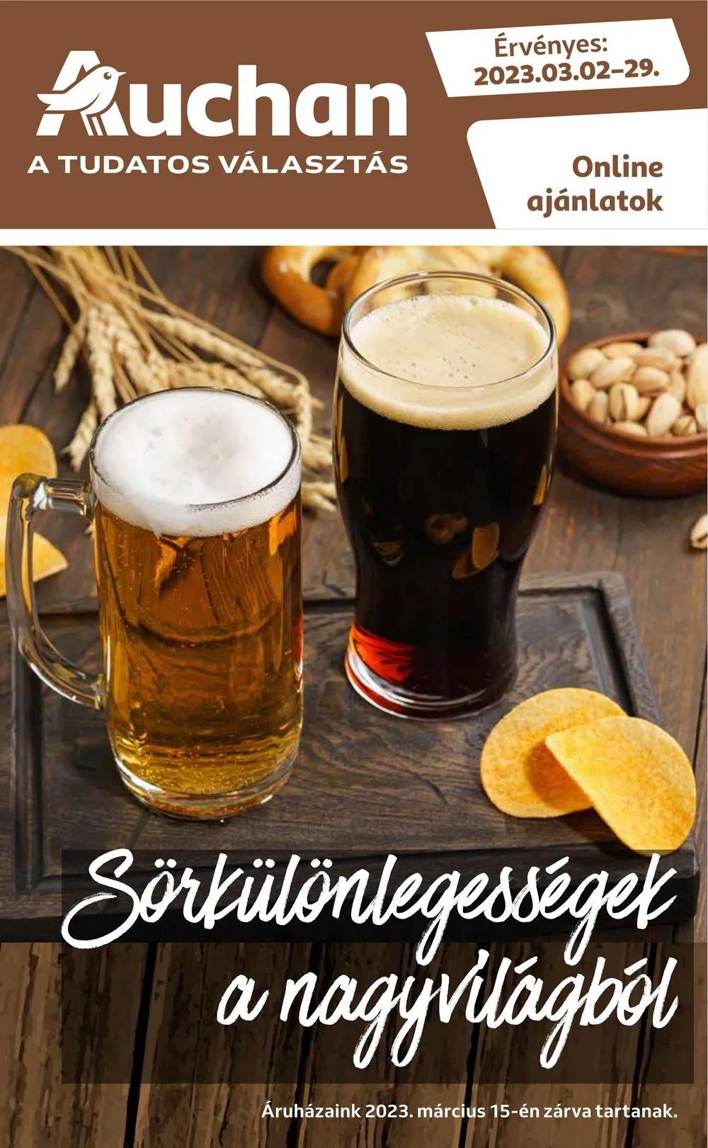 Auchan akciós újság Sor katalógus 03.02–03.29