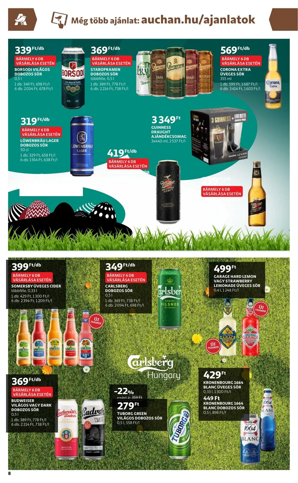 Auchan akciós újság Sor katalógus 03.02–03.29 – 8. oldal