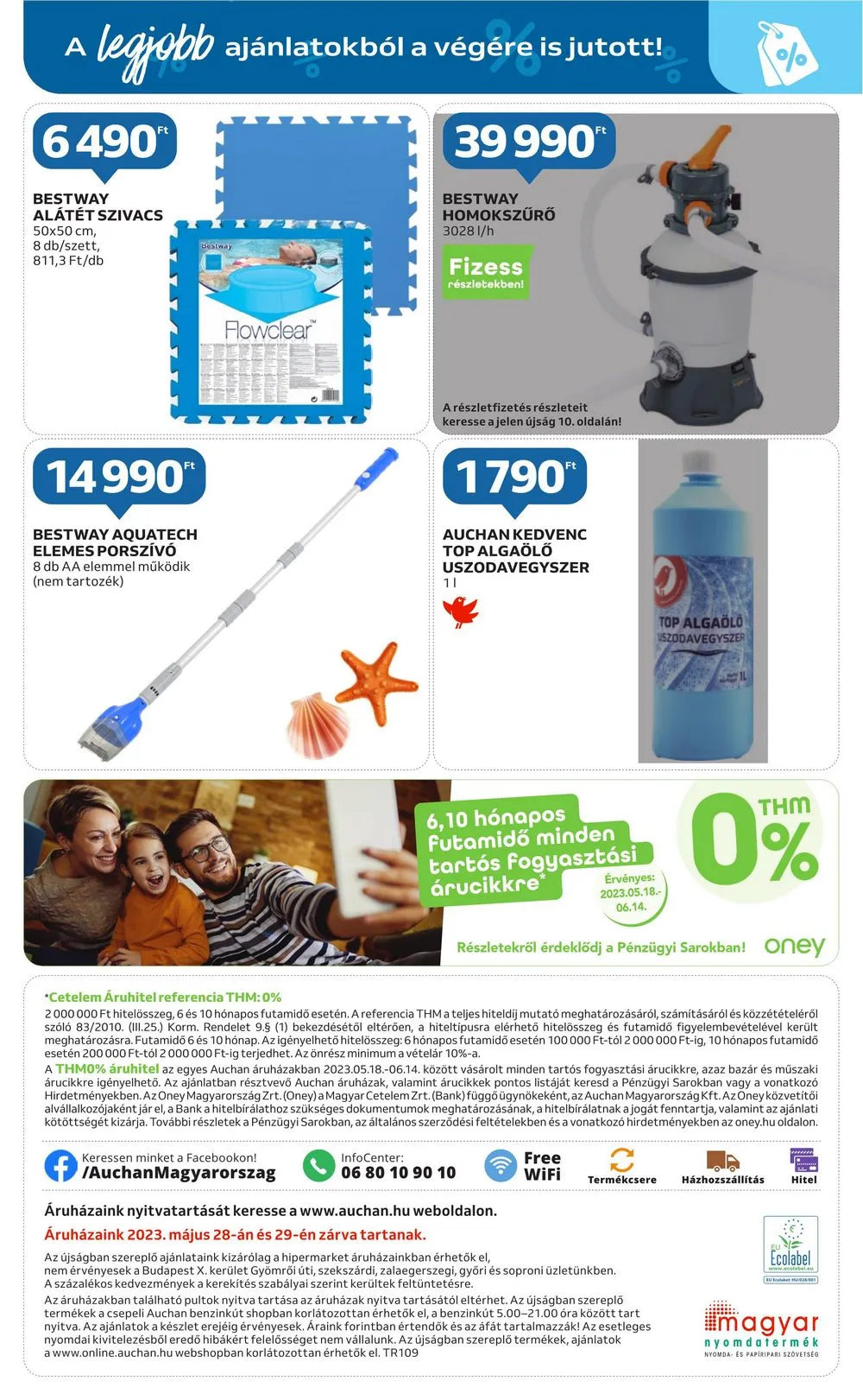 Auchan akciós újság Szabadido 05.18–06.14 – 12. oldal