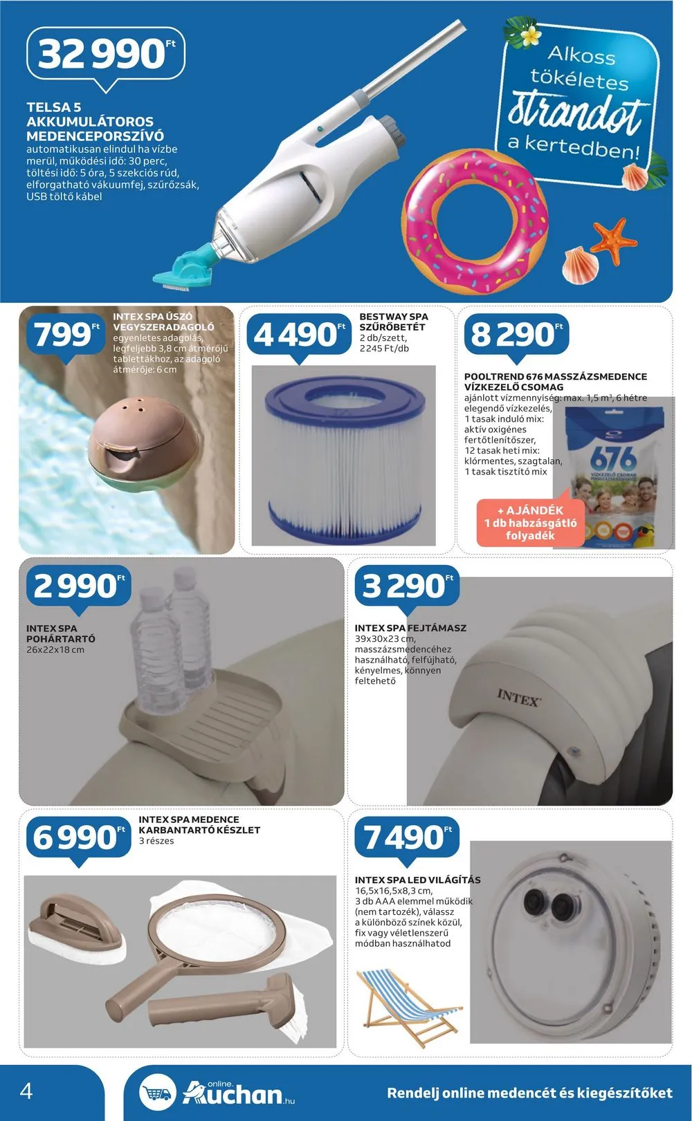 Auchan akciós újság Szabadido 05.18–06.14 – 4. oldal
