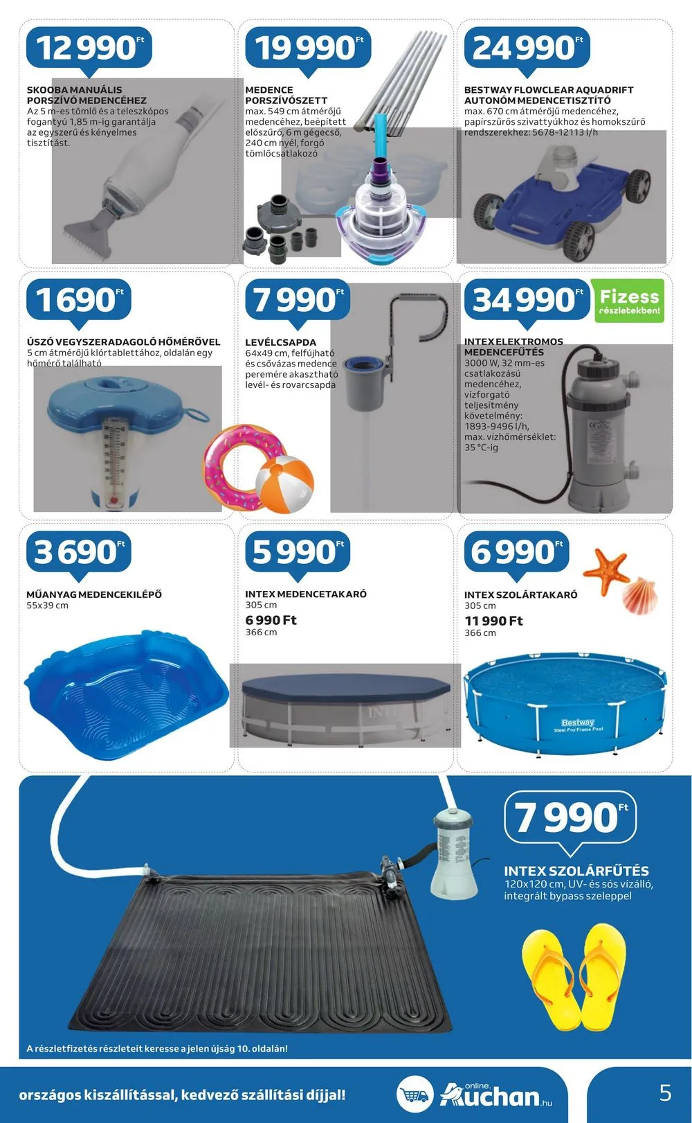 Auchan akciós újság Szabadido 05.18–06.14 – 5. oldal