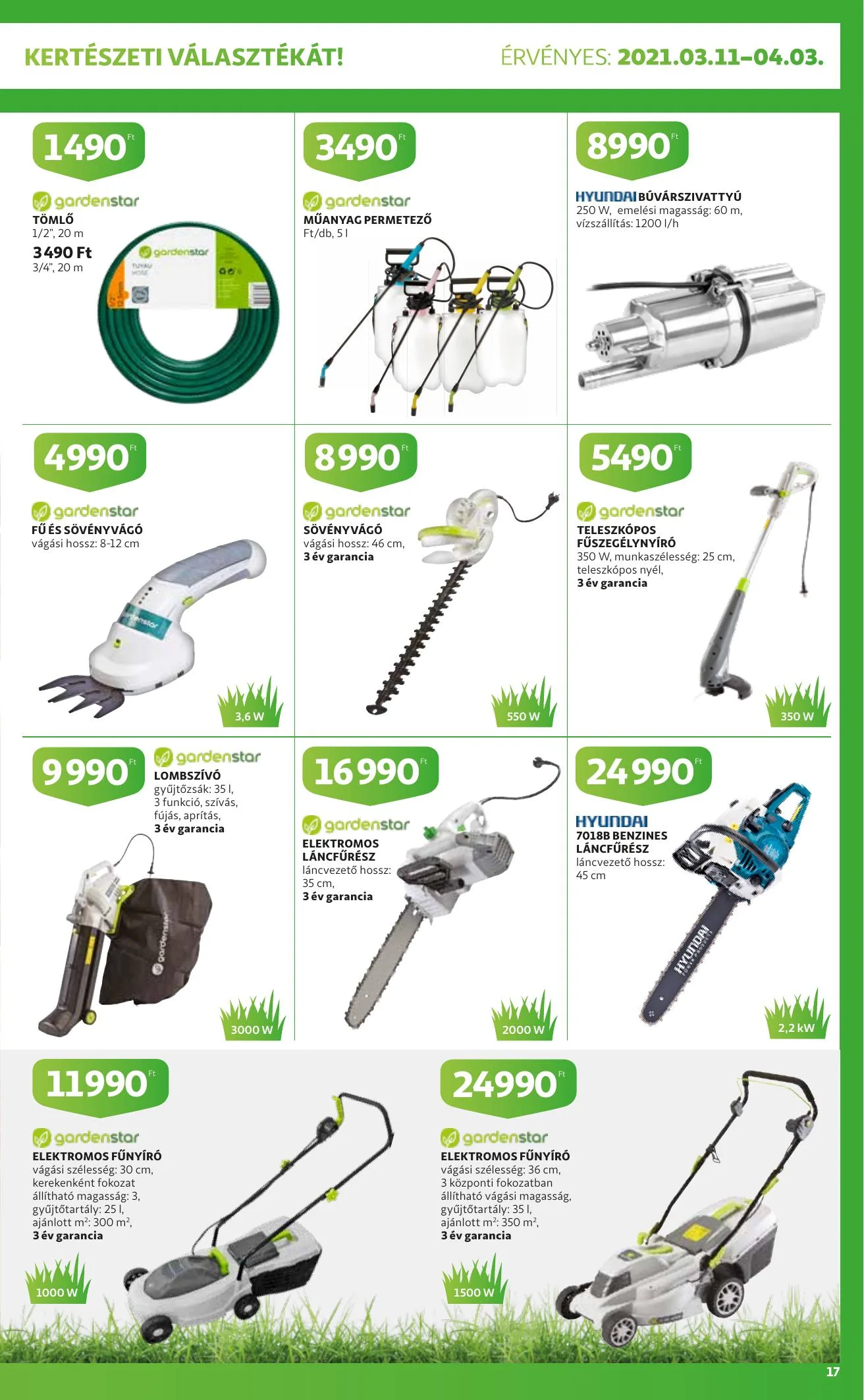 Auchan akciós újság Szupermarket Husveti katalógus 03.11–04.03 – 17. oldal