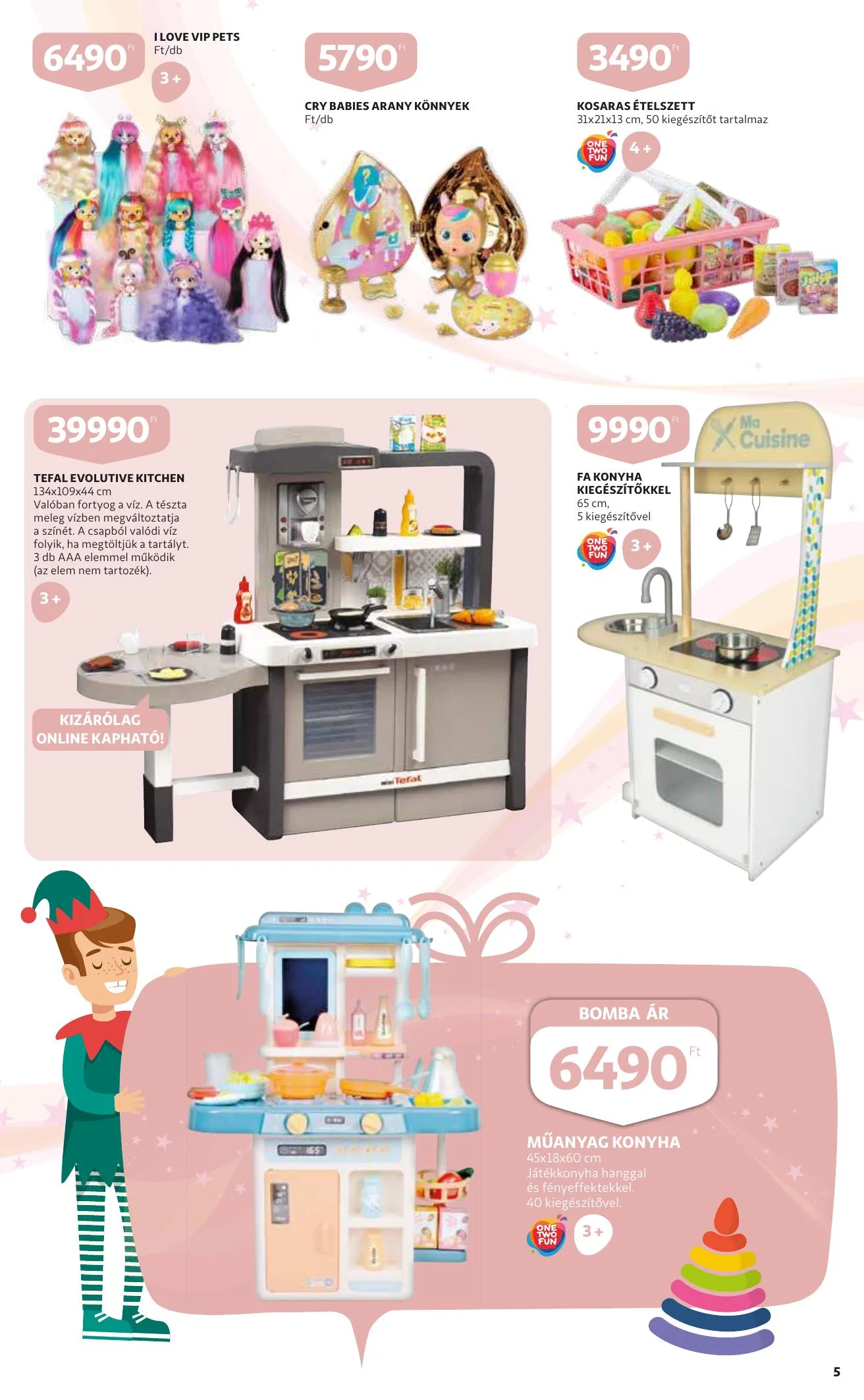 Auchan akciós újság Szupermarket Jatekkatalogus 12.02–12.31 – 5. oldal