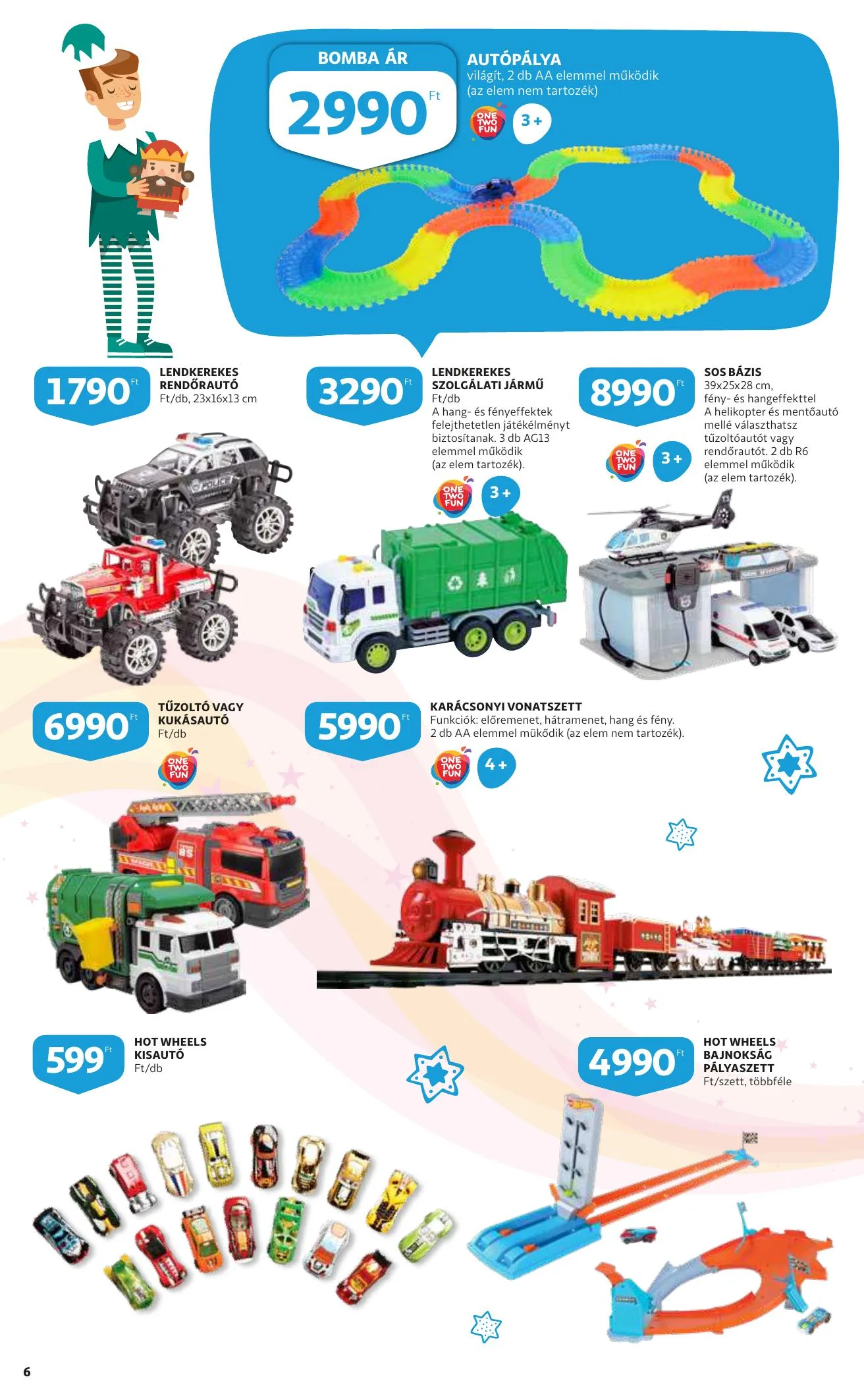 Auchan akciós újság Szupermarket Jatekkatalogus 12.02–12.31 – 6. oldal