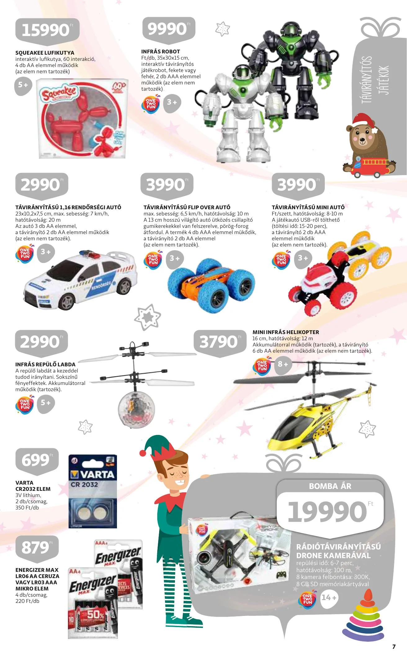Auchan akciós újság Szupermarket Jatekkatalogus 12.02–12.31 – 7. oldal