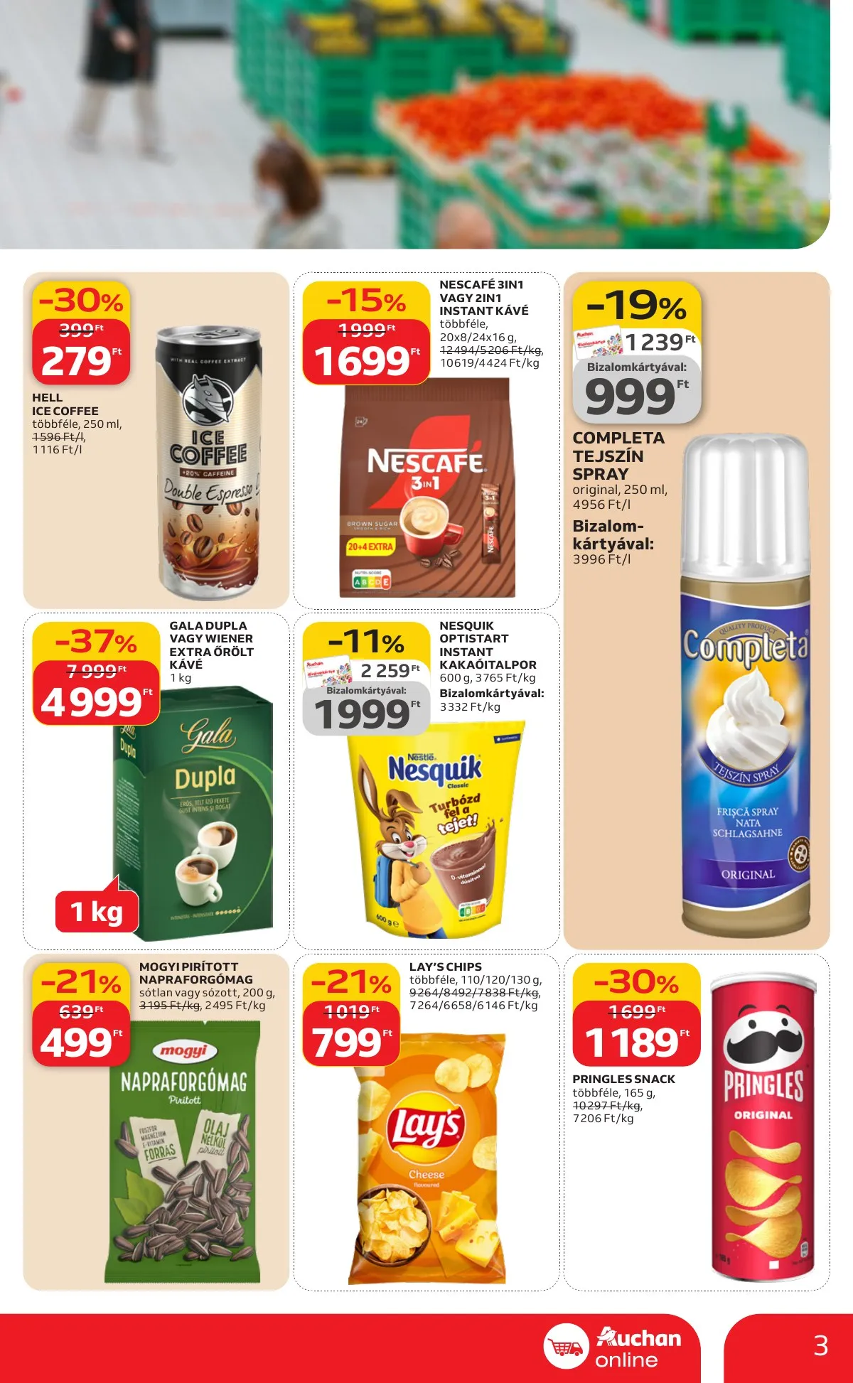 Auchan akciós újság Szupermarket Kethetes 02.05–02.18 – 3. oldal