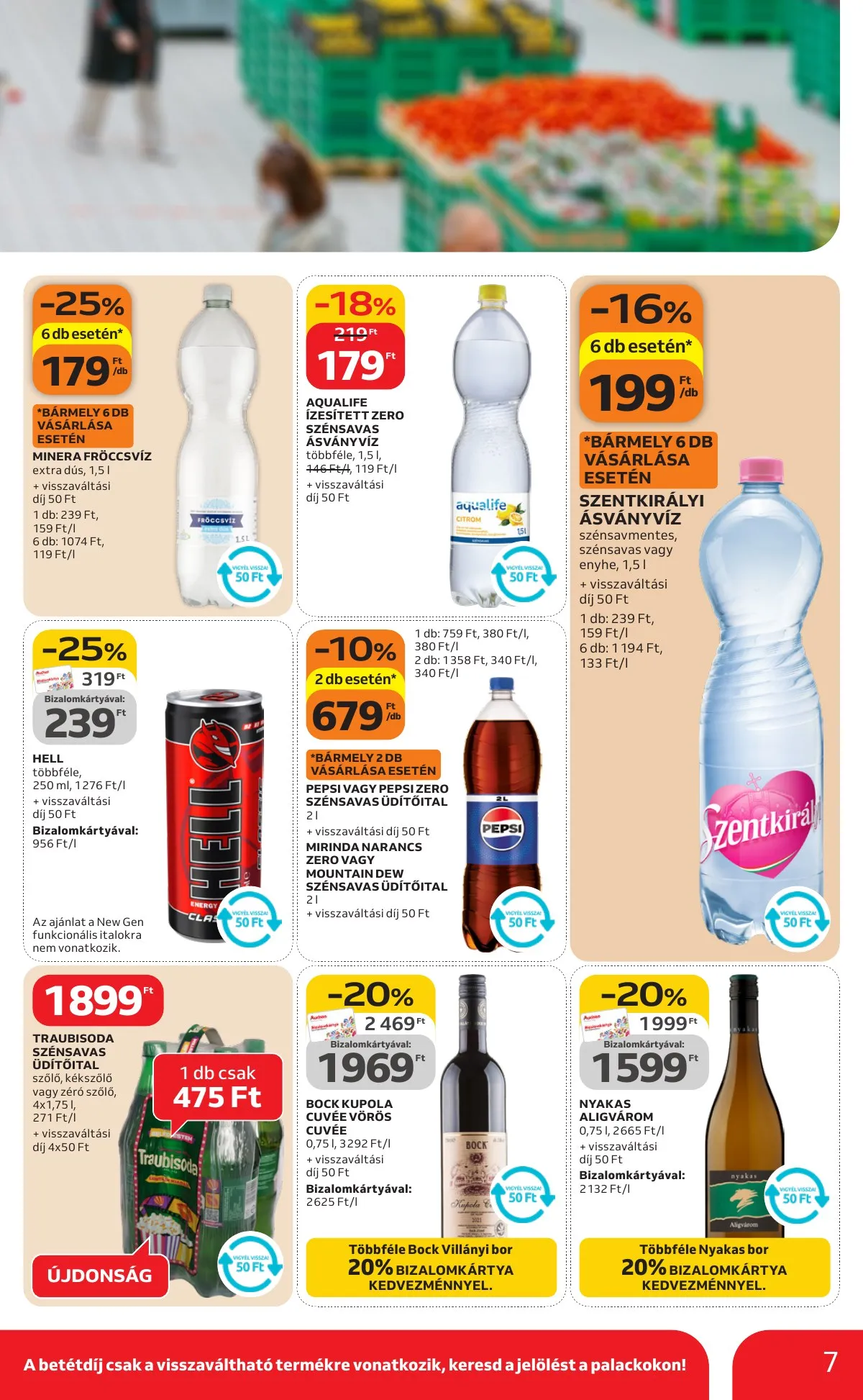 Auchan akciós újság Szupermarket Kethetes 02.05–02.18 – 7. oldal