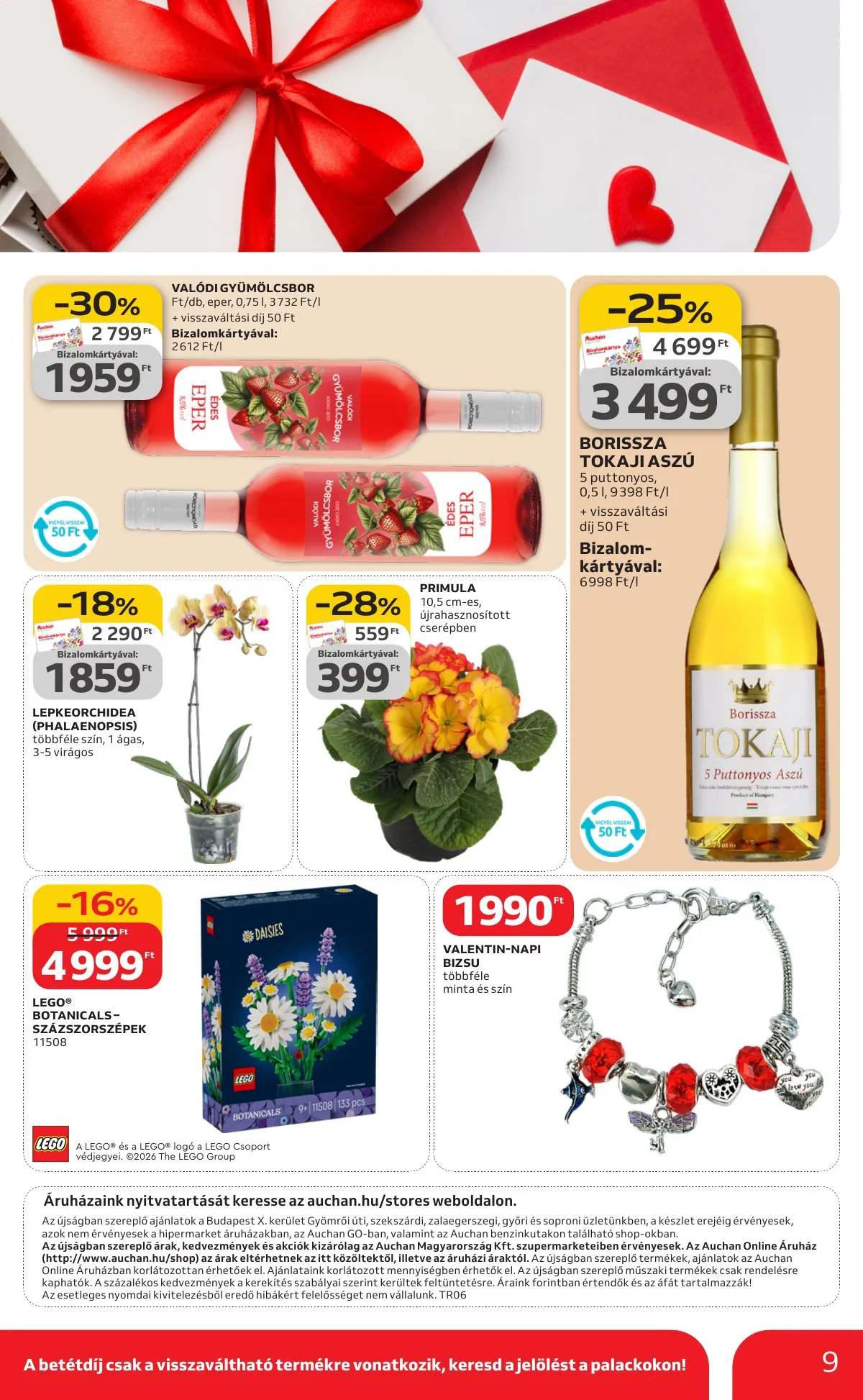 Auchan akciós újság Szupermarket Kethetes 02.05–02.18 – 9. oldal