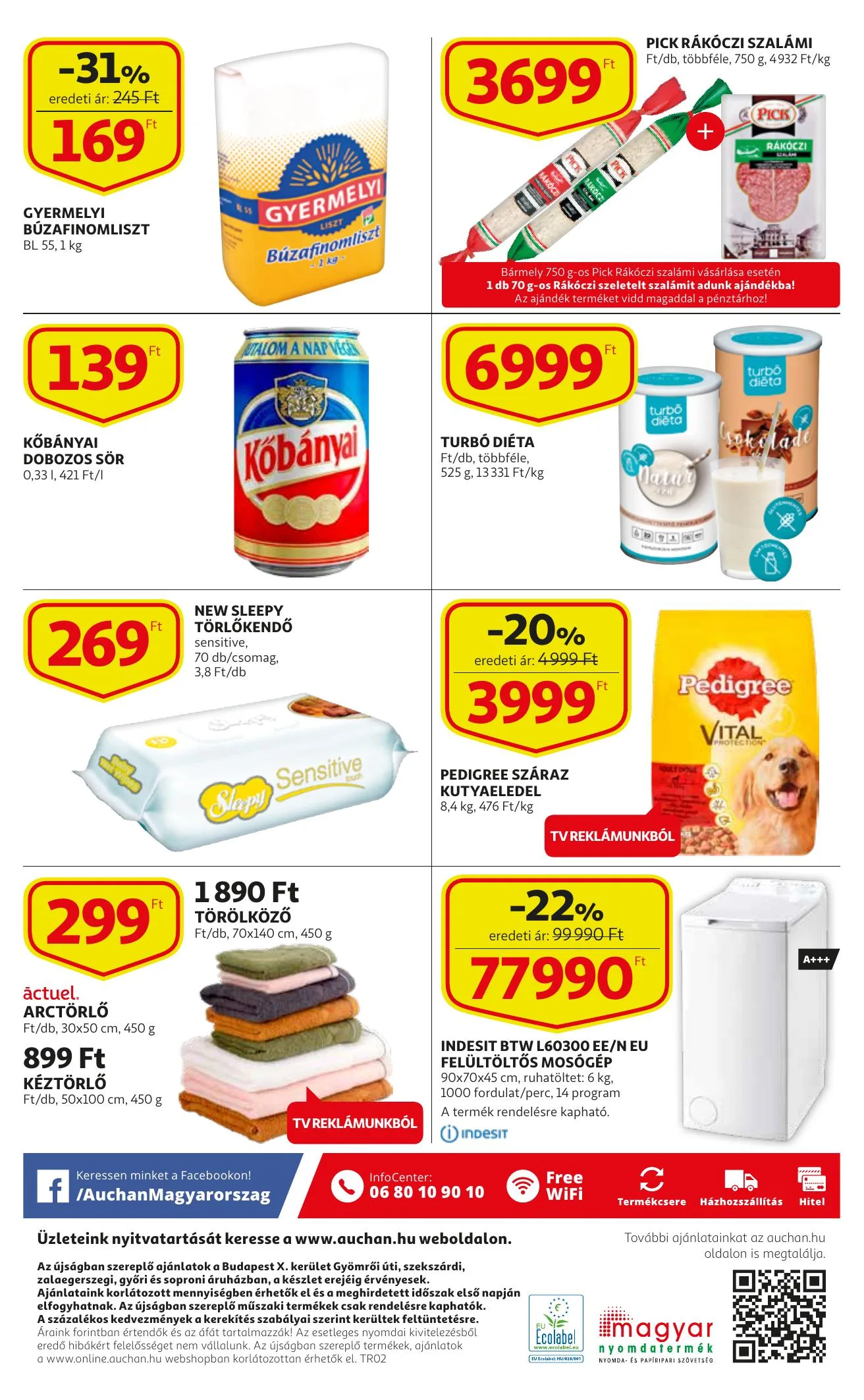 Auchan akciós újság Szupermarket 01.07–01.13 – 8. oldal
