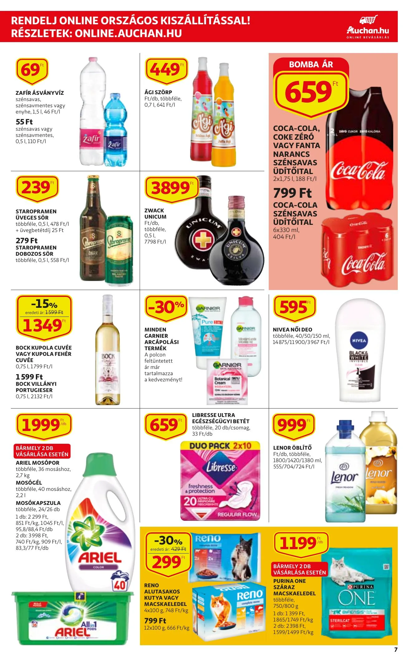 Auchan akciós újság Szupermarket 01.14–01.20 – 7. oldal