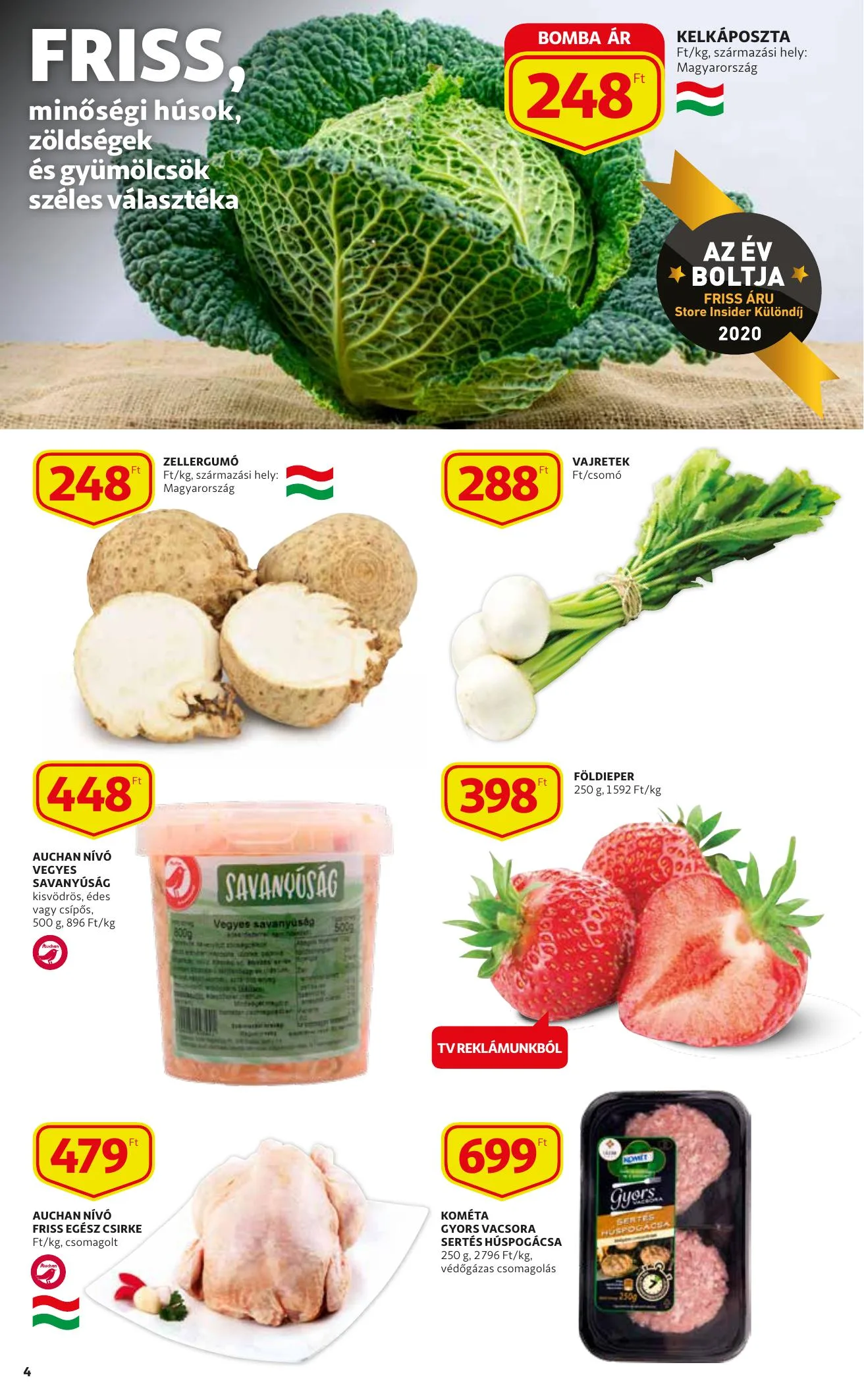 Auchan akciós újság Szupermarket 01.21–02.03 – 4. oldal