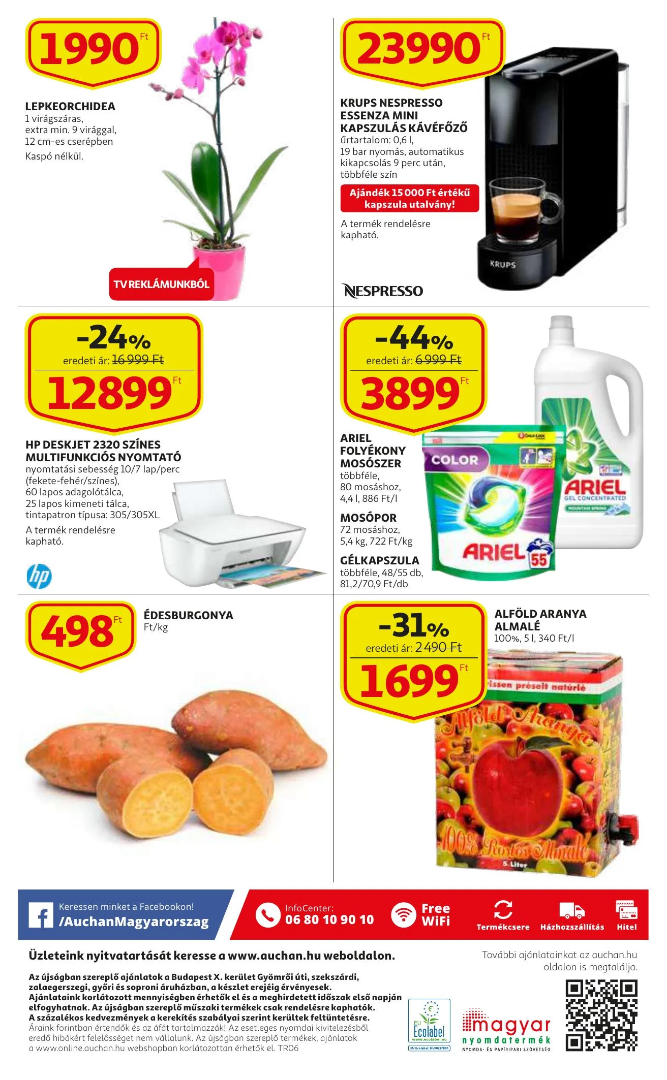 Auchan akciós újság Szupermarket 02.04–02.10 – 16. oldal