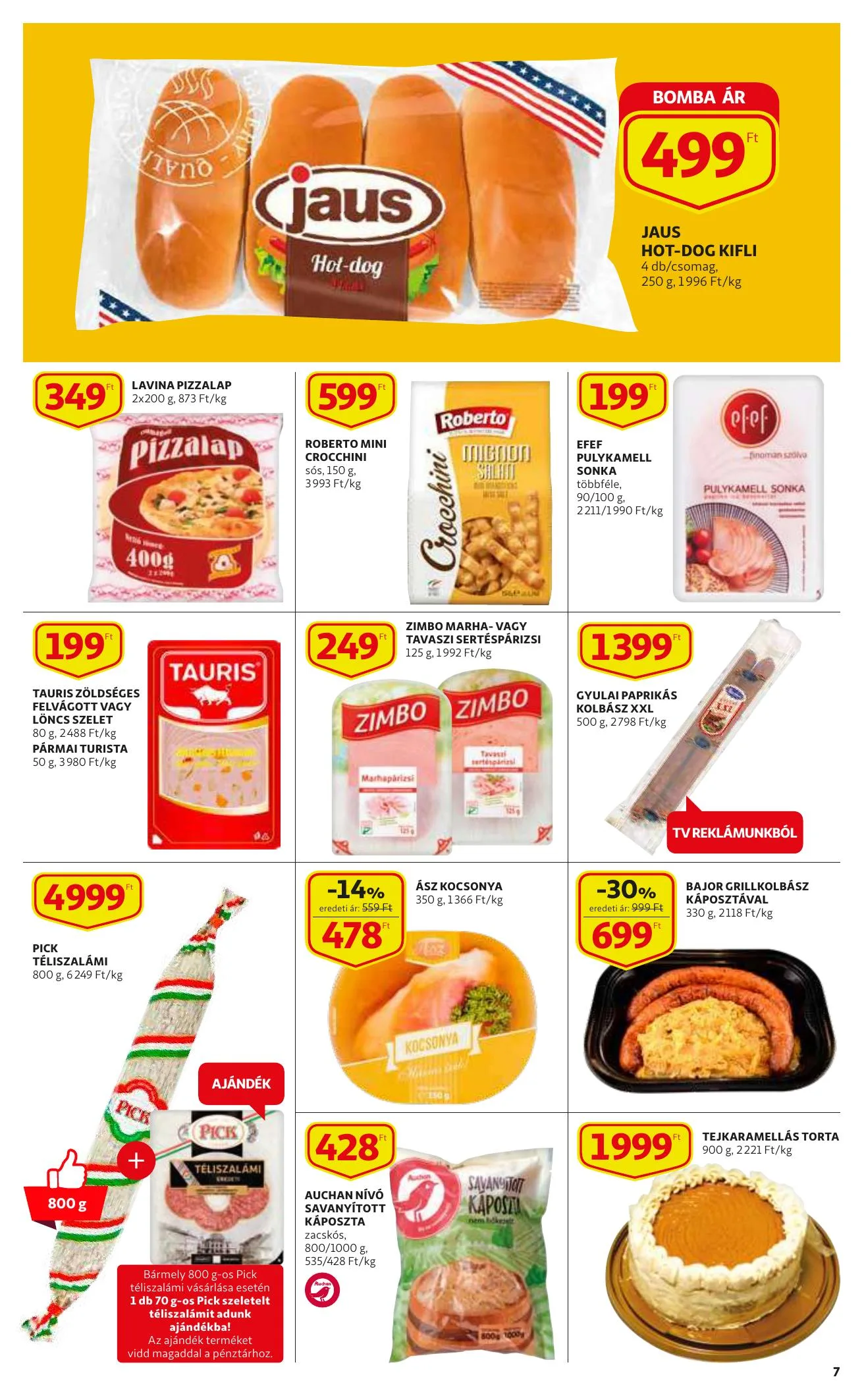 Auchan akciós újság Szupermarket 02.04–02.10 – 7. oldal