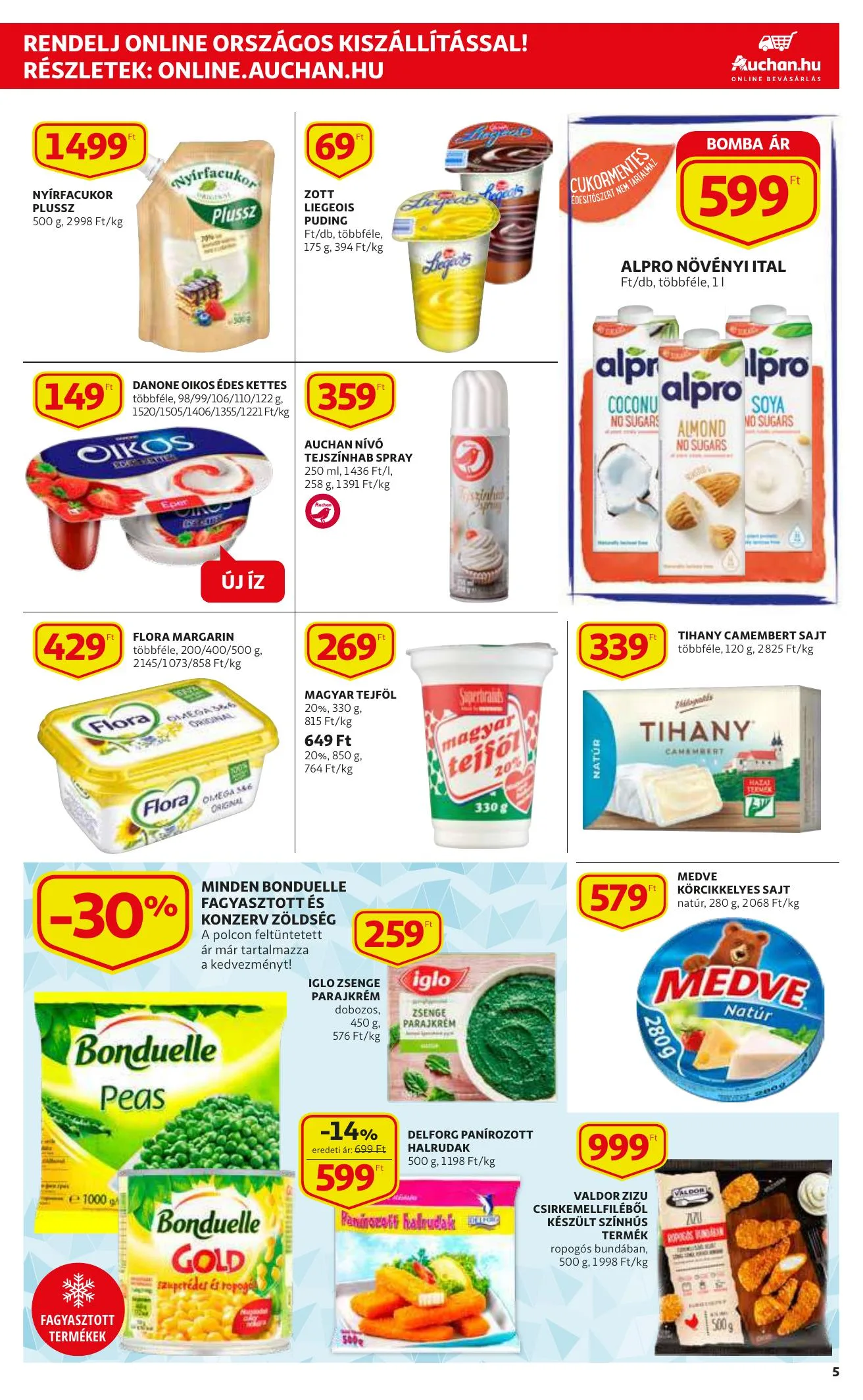 Auchan akciós újság Szupermarket 02.18–02.24 – 5. oldal