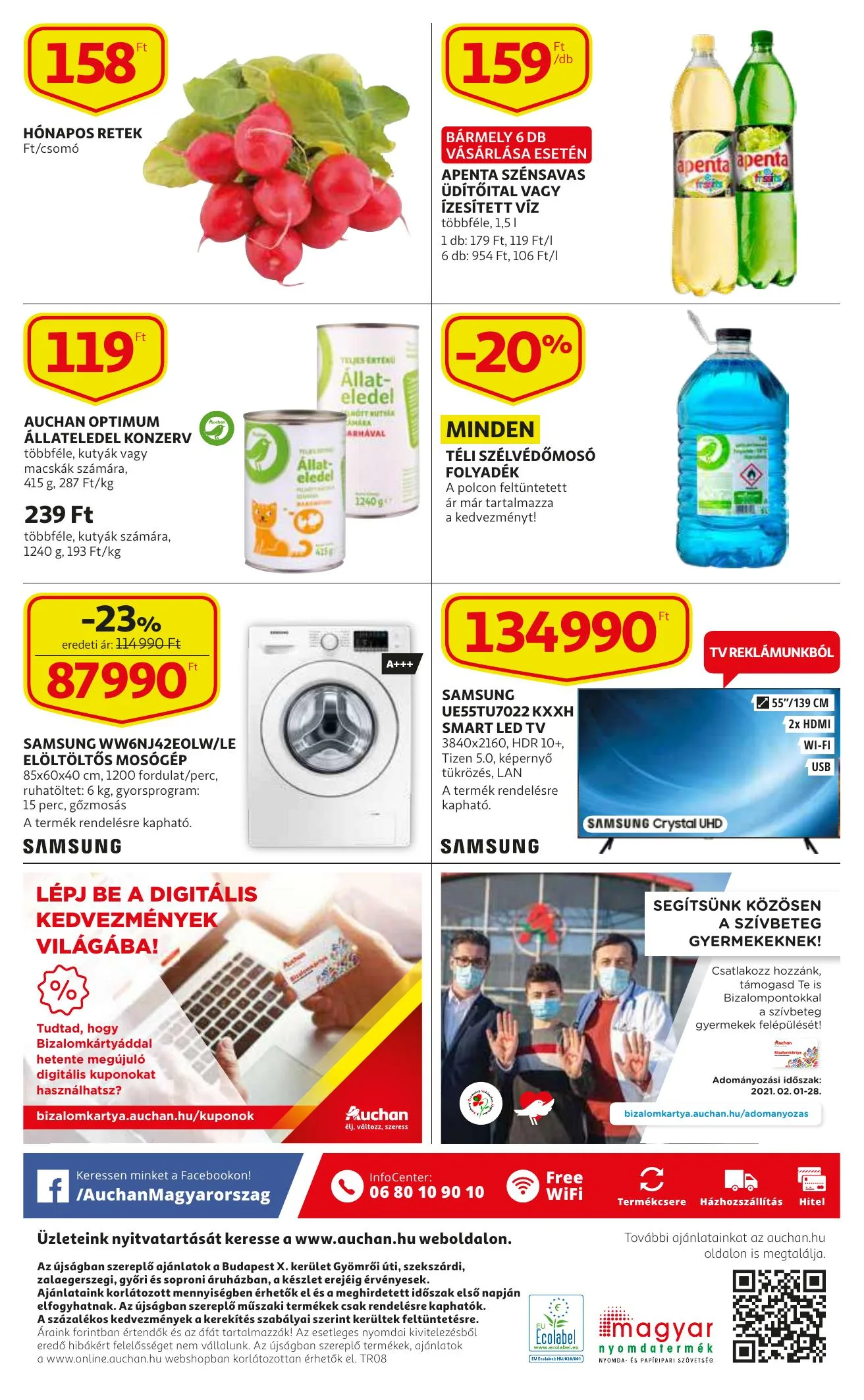Auchan akciós újság Szupermarket 02.18–02.24 – 8. oldal