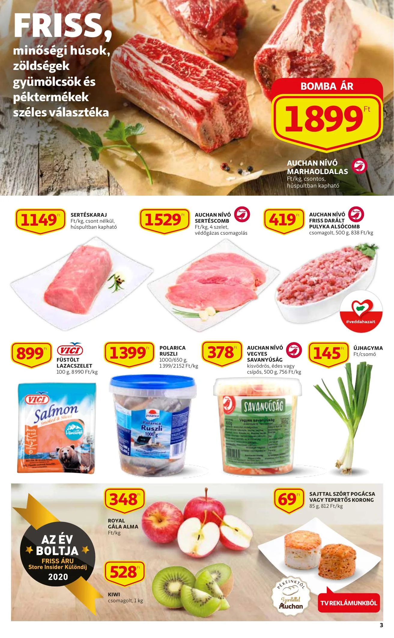 Auchan akciós újság Szupermarket 02.25–03.03 – 3. oldal