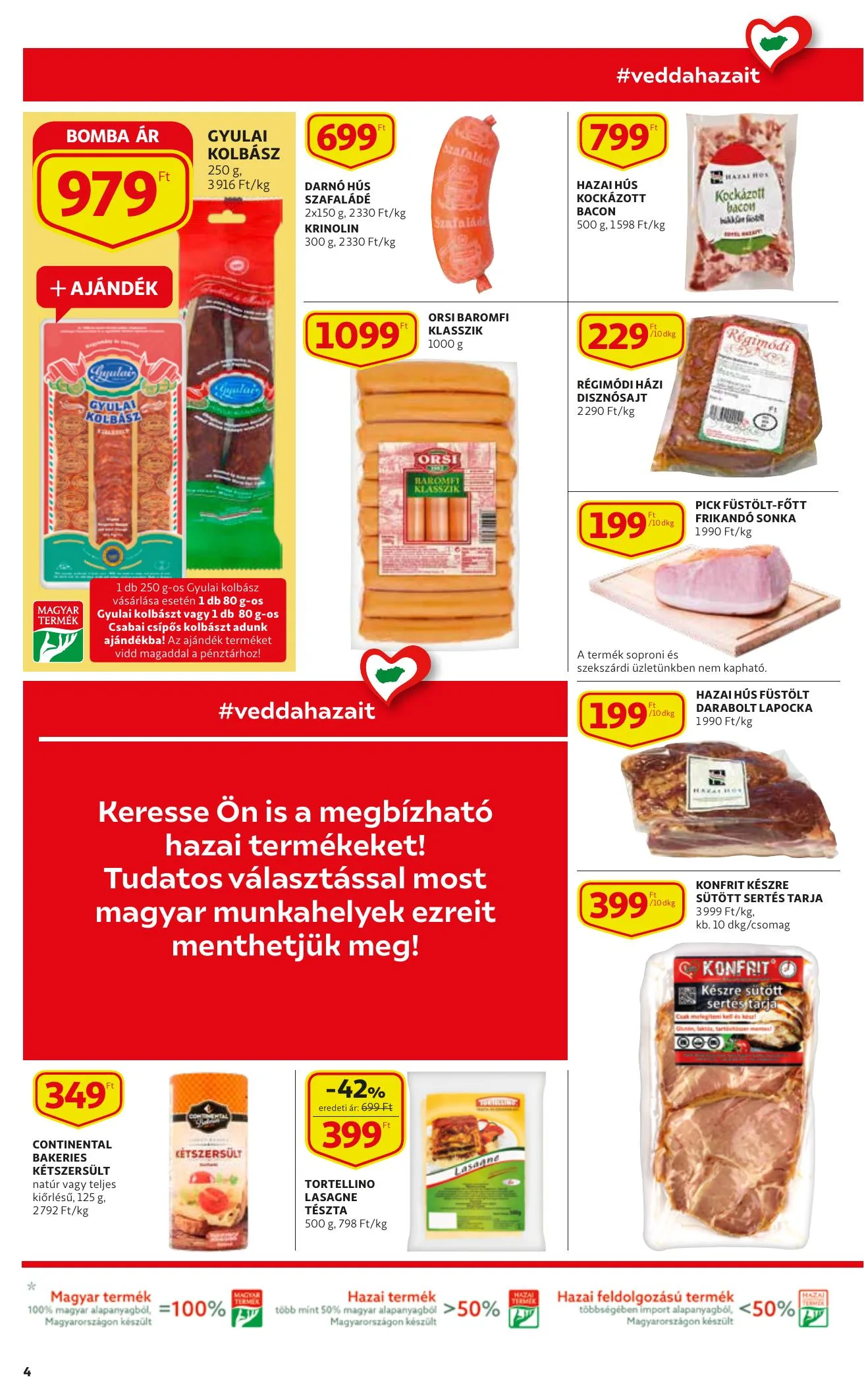 Auchan akciós újság Szupermarket 02.25–03.03 – 4. oldal