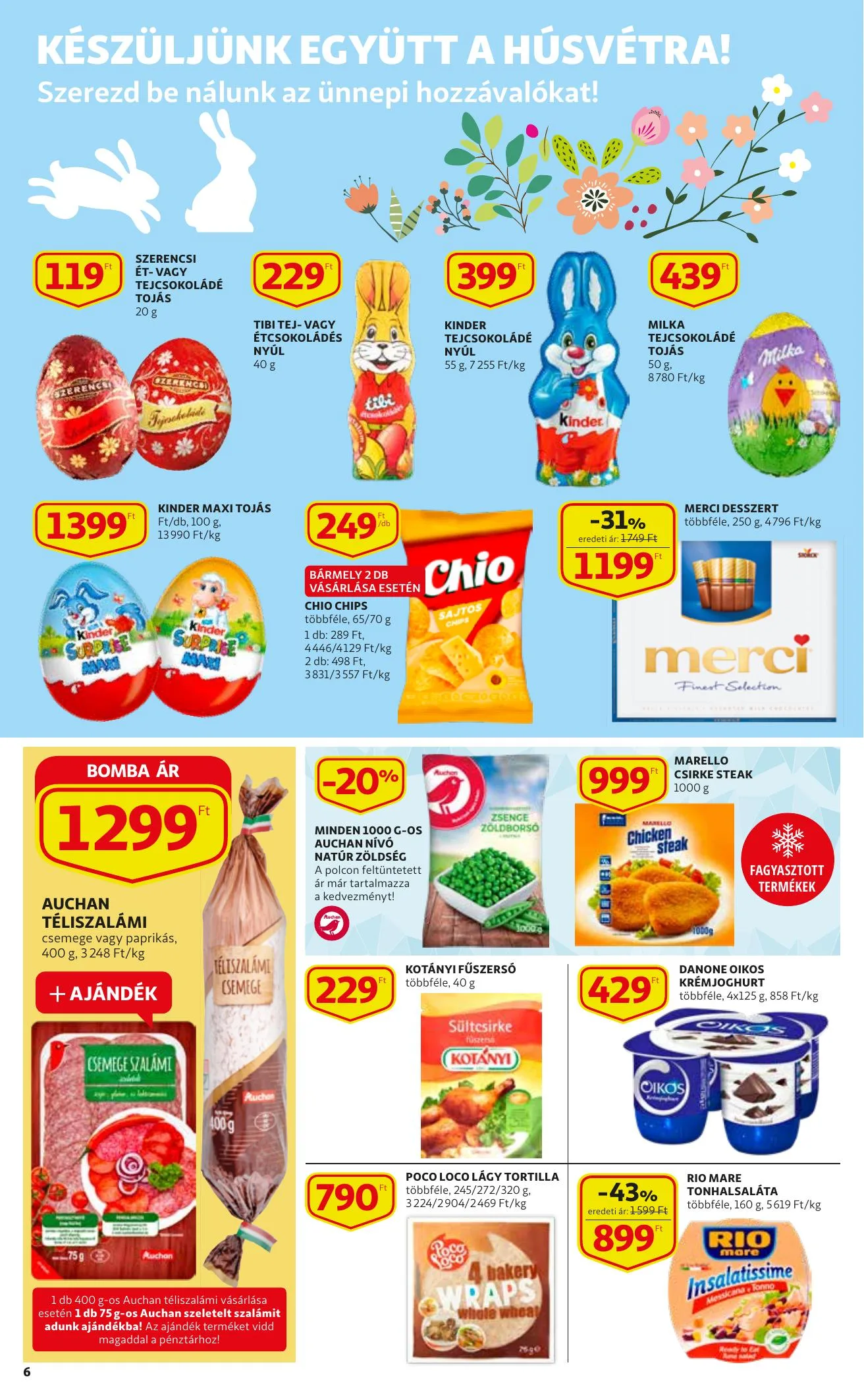 Auchan akciós újság Szupermarket 02.25–03.03 – 6. oldal