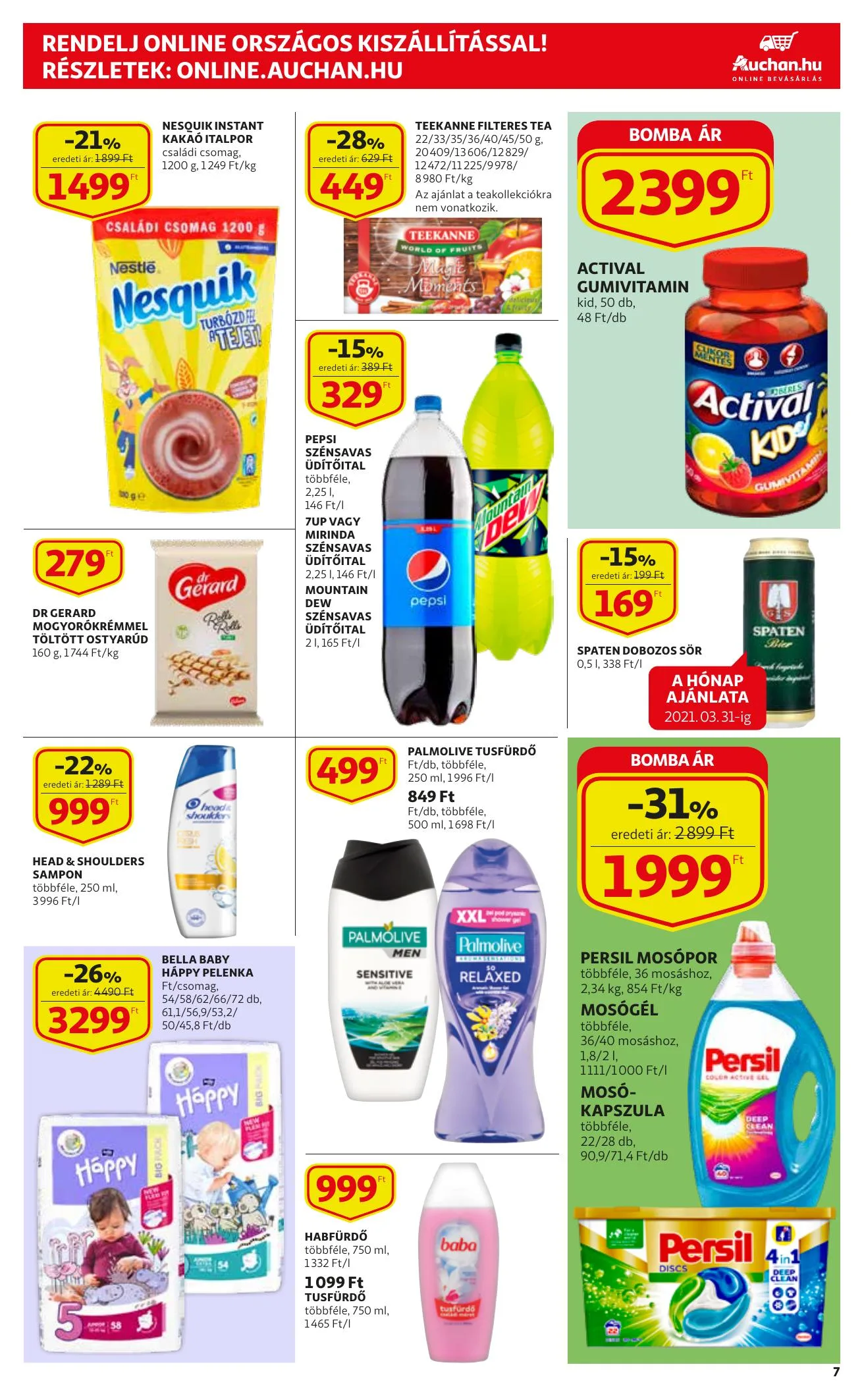 Auchan akciós újság Szupermarket 02.25–03.03 – 7. oldal