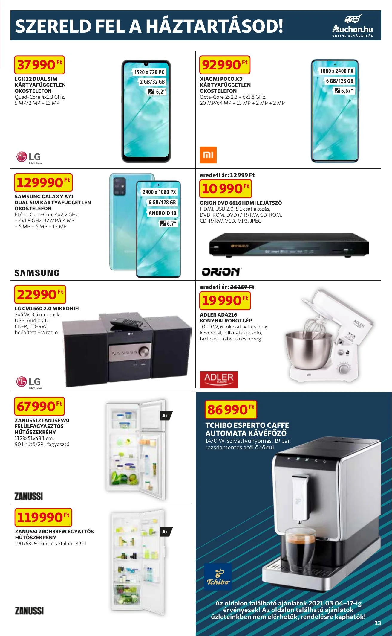 Auchan akciós újság Szupermarket 03.04–03.10 – 13. oldal