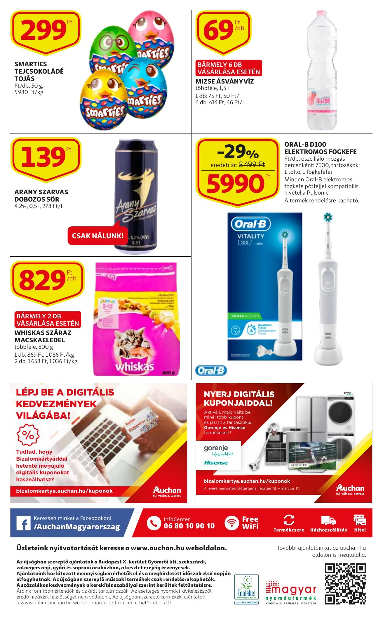 Auchan akciós újság Szupermarket 03.04–03.10 – 16. oldal