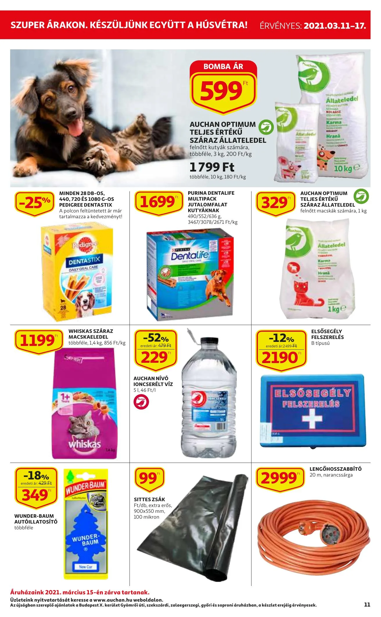 Auchan akciós újság Szupermarket 03.11–03.17 – 11. oldal