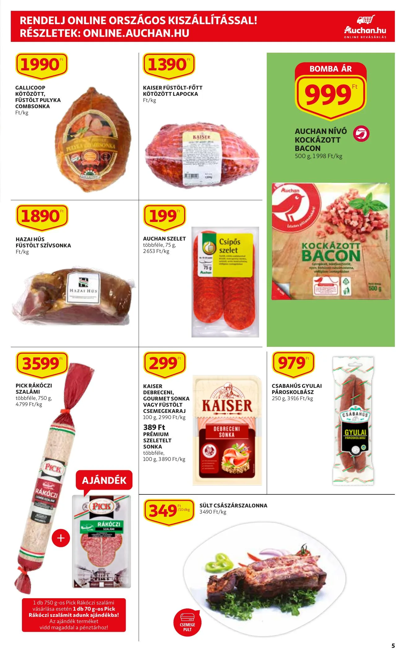Auchan akciós újság Szupermarket 03.18–03.24 – 5. oldal