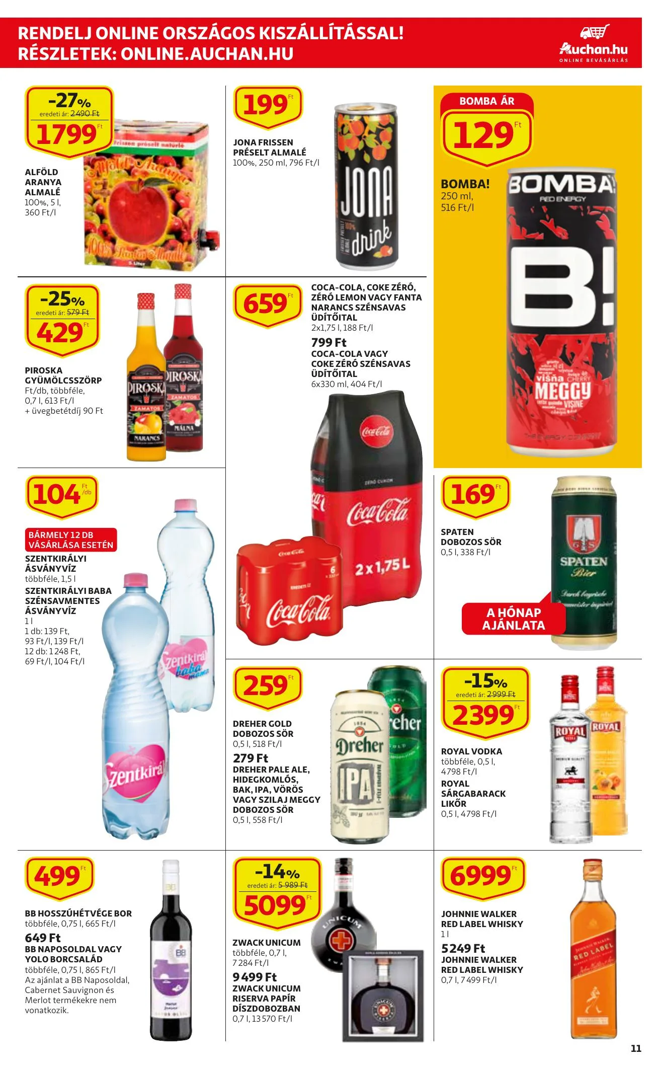 Auchan akciós újság Szupermarket 03.25–04.03 – 11. oldal