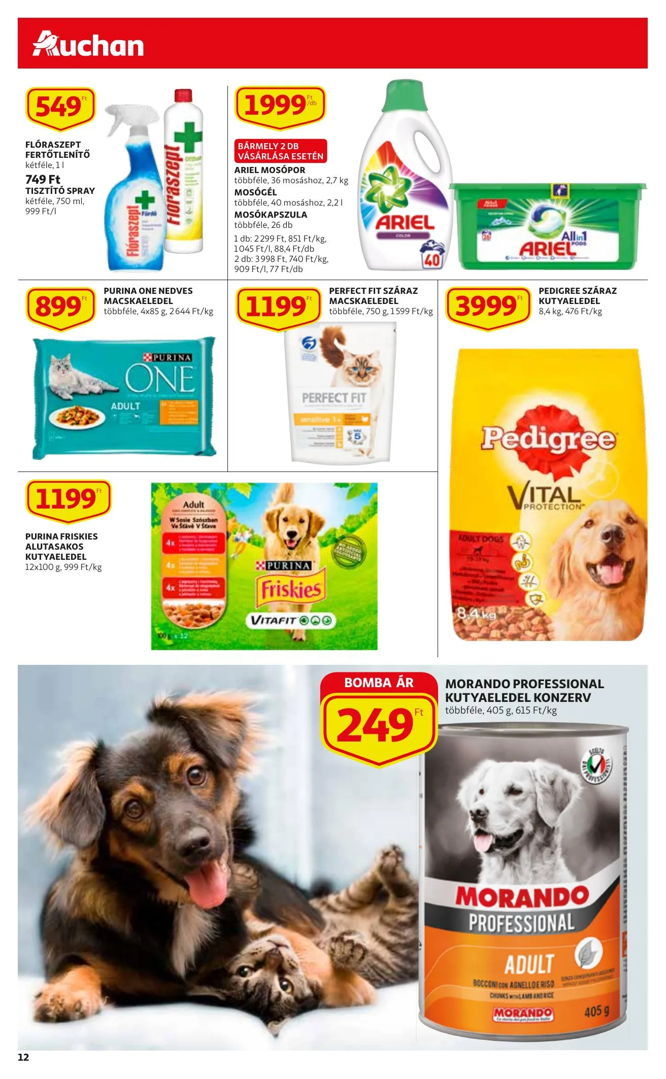 Auchan akciós újság Szupermarket 03.25–04.03 – 12. oldal