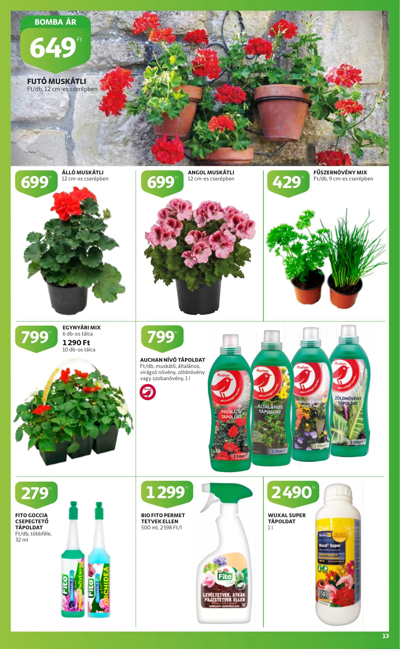 Auchan akciós újság Szupermarket 03.25–04.03 – 13. oldal