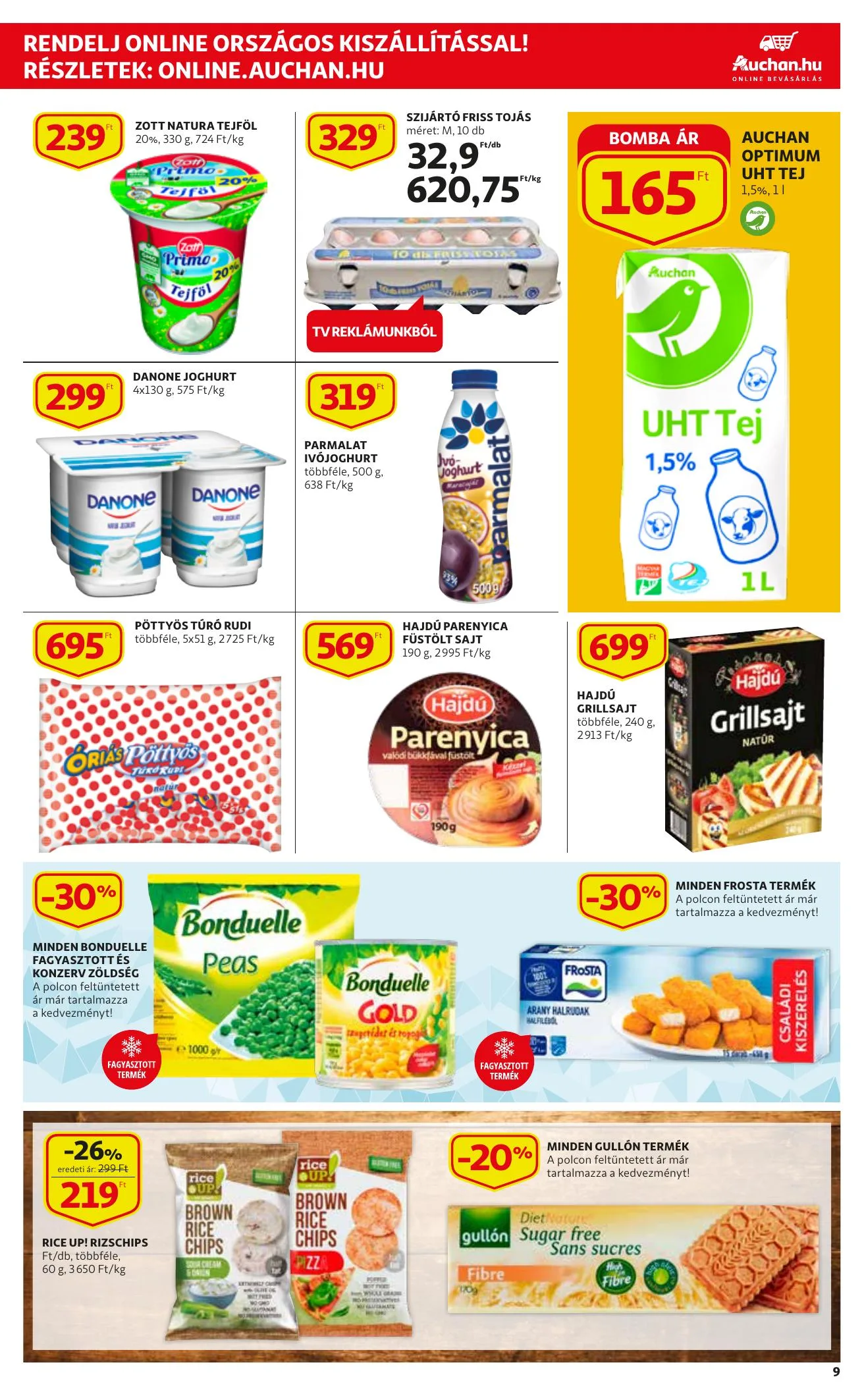 Auchan akciós újság Szupermarket 03.25–04.03 – 9. oldal
