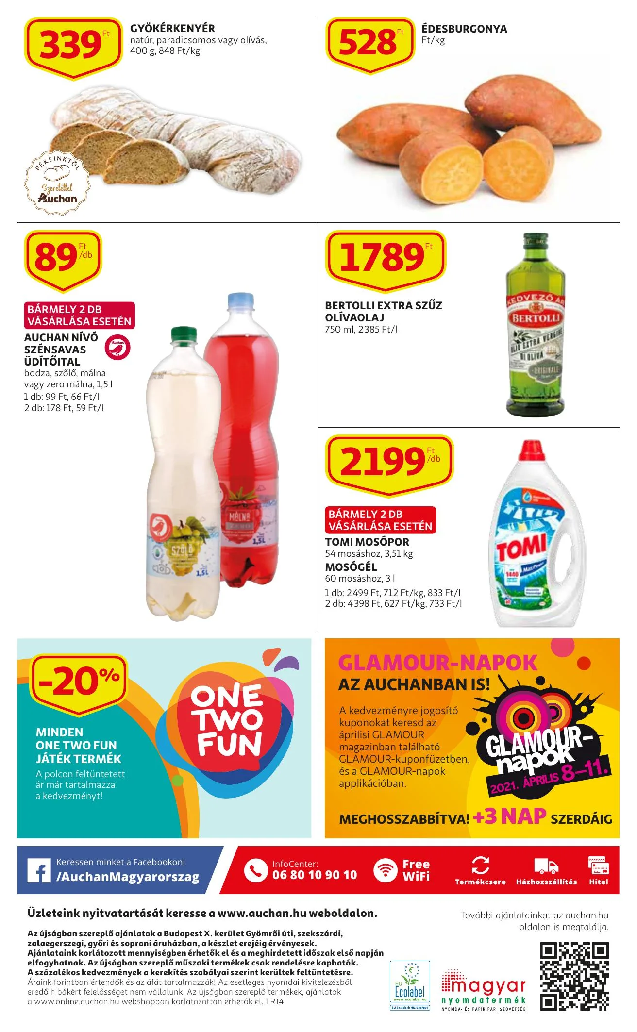 Auchan akciós újság Szupermarket 04.06–04.14 – 20. oldal
