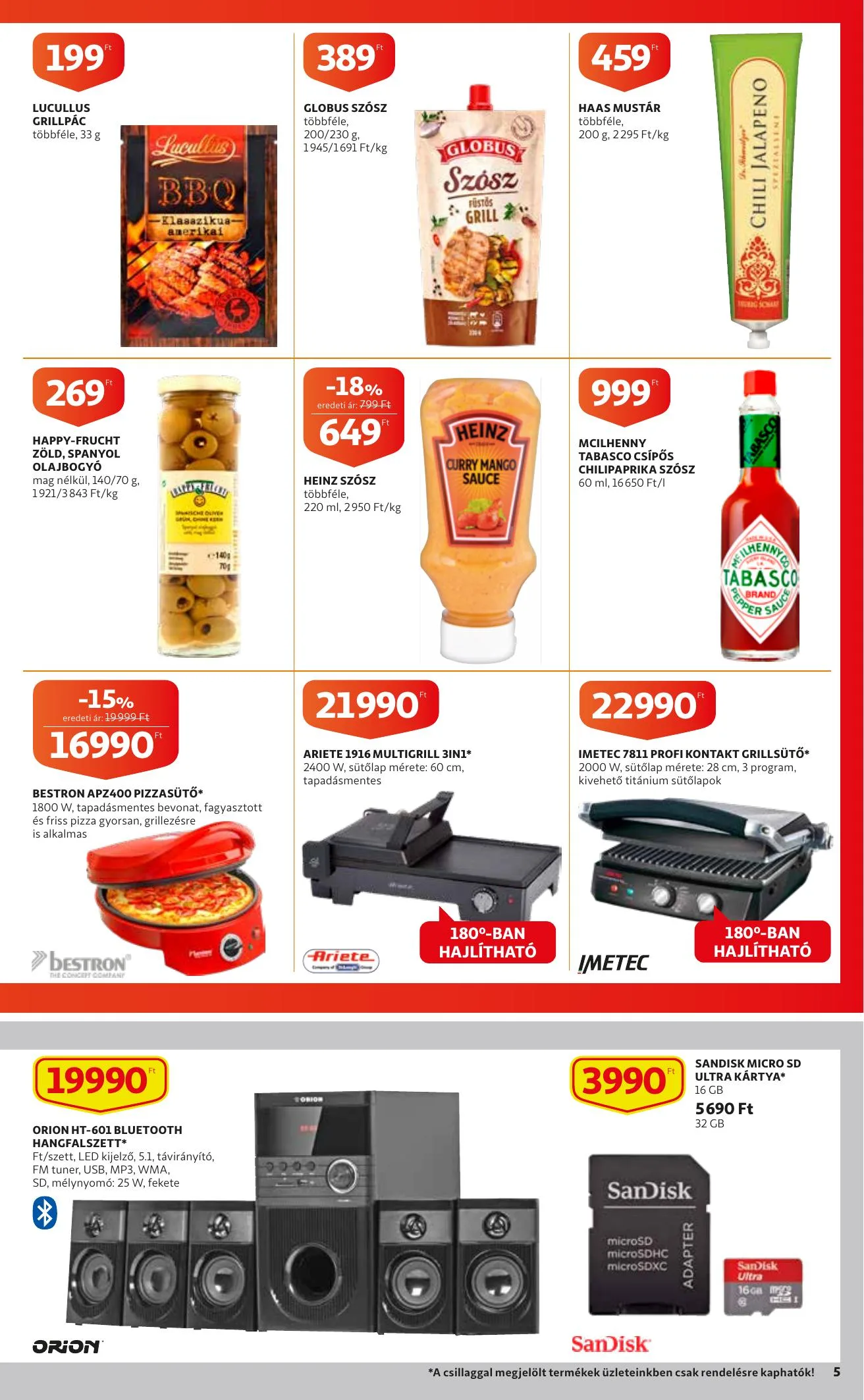 Auchan akciós újság Szupermarket 04.06–04.14 – 5. oldal