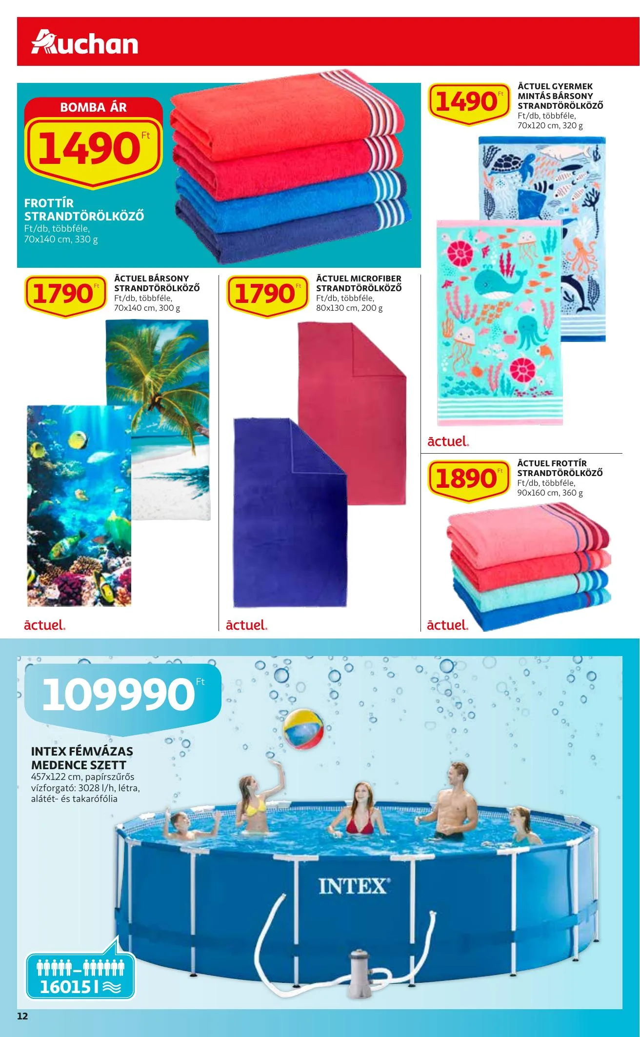Auchan akciós újság Szupermarket 04.15–04.21 – 12. oldal