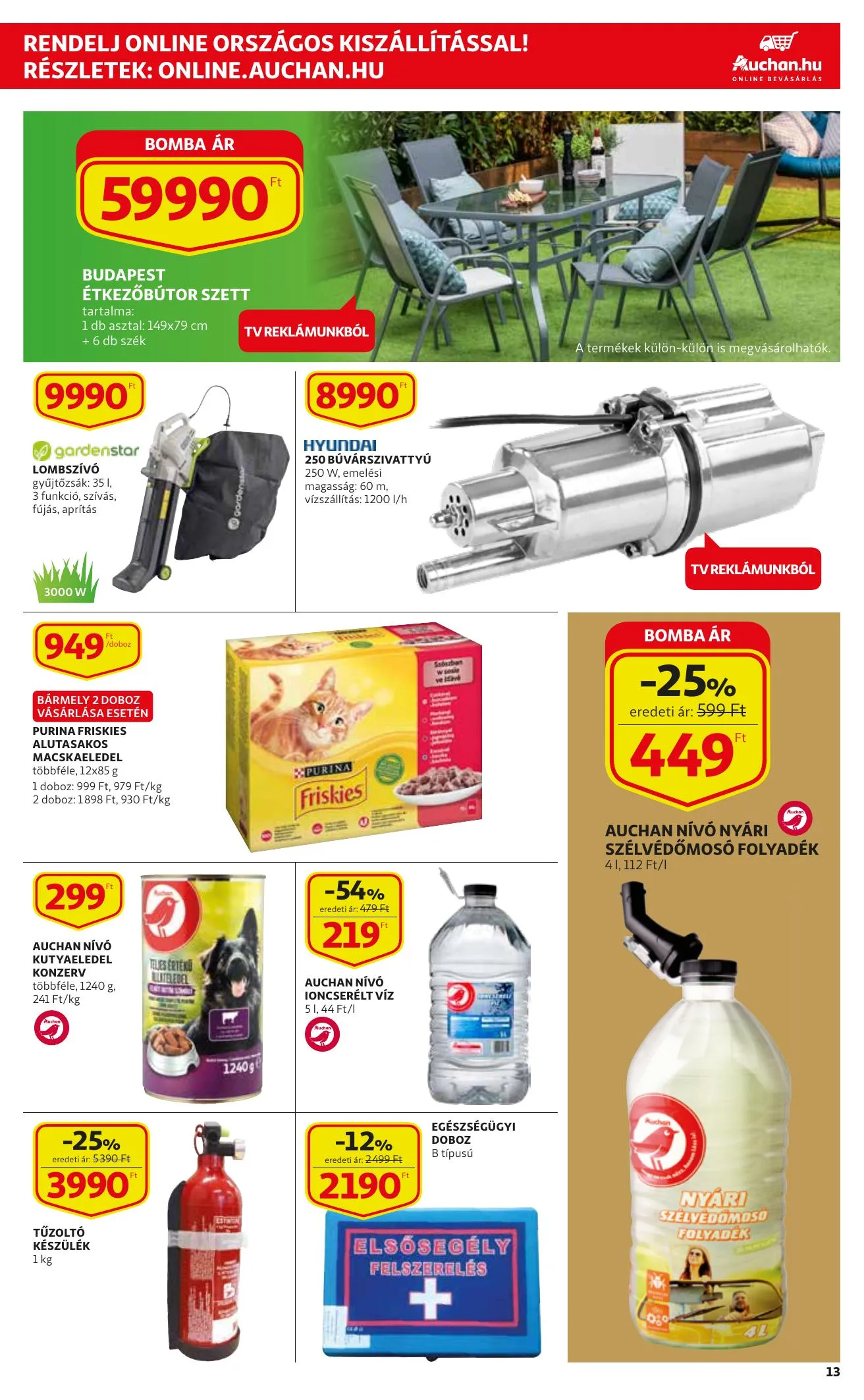 Auchan akciós újság Szupermarket 04.15–04.21 – 13. oldal