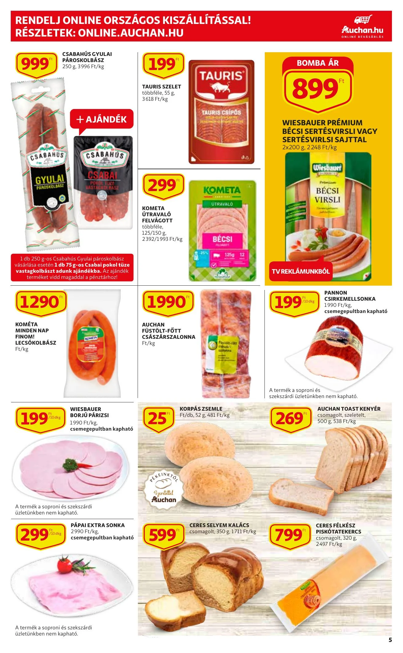 Auchan akciós újság Szupermarket 04.15–04.21 – 5. oldal