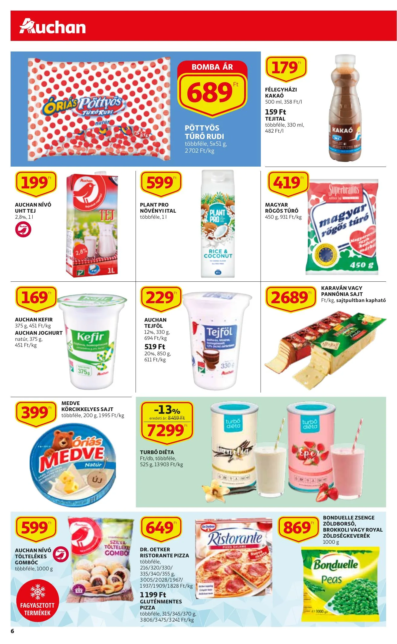 Auchan akciós újság Szupermarket 04.15–04.21 – 6. oldal