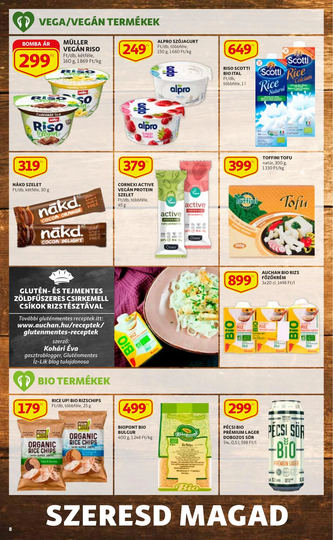 Auchan akciós újság Szupermarket 04.15–04.21 – 8. oldal