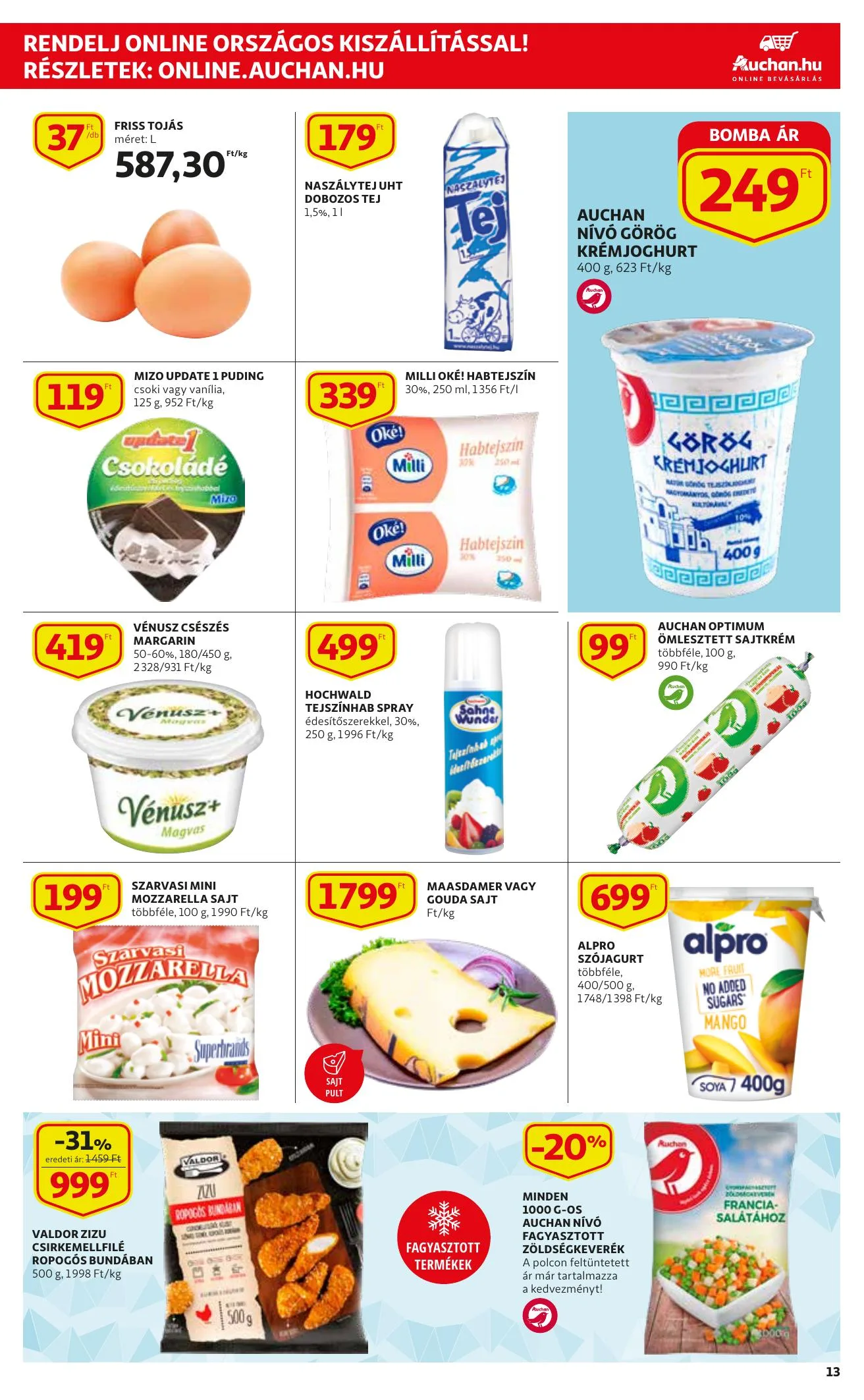 Auchan akciós újság Szupermarket 04.22–04.28 – 13. oldal