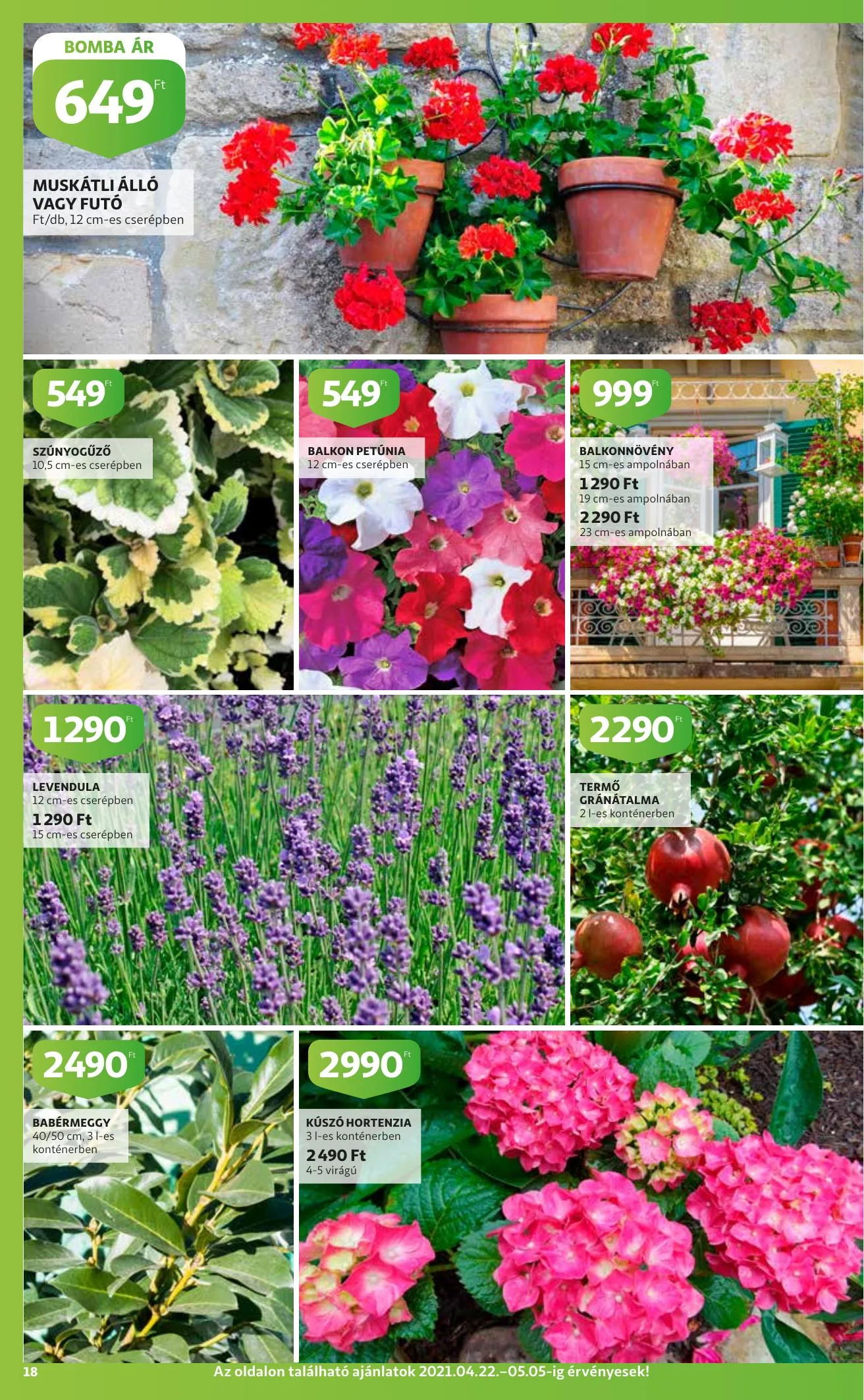 Auchan akciós újság Szupermarket 04.22–04.28 – 18. oldal