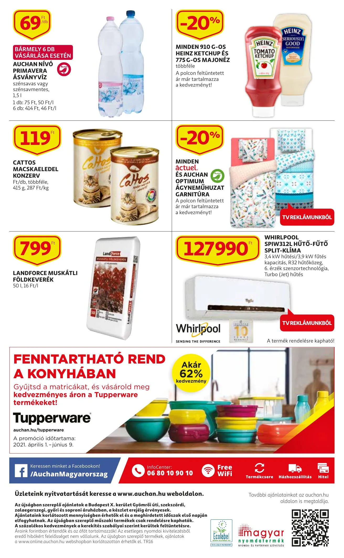 Auchan akciós újság Szupermarket 04.22–04.28 – 20. oldal