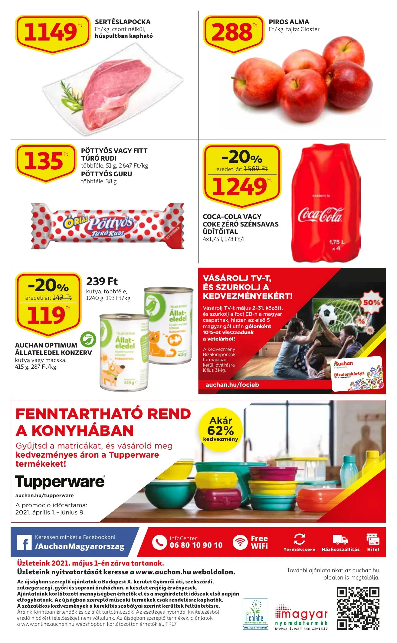 Auchan akciós újság Szupermarket 04.29–05.05 – 12. oldal