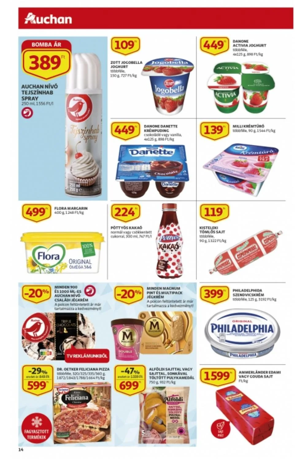 Auchan akciós újság Szupermarket 05.06–05.12 – 14. oldal