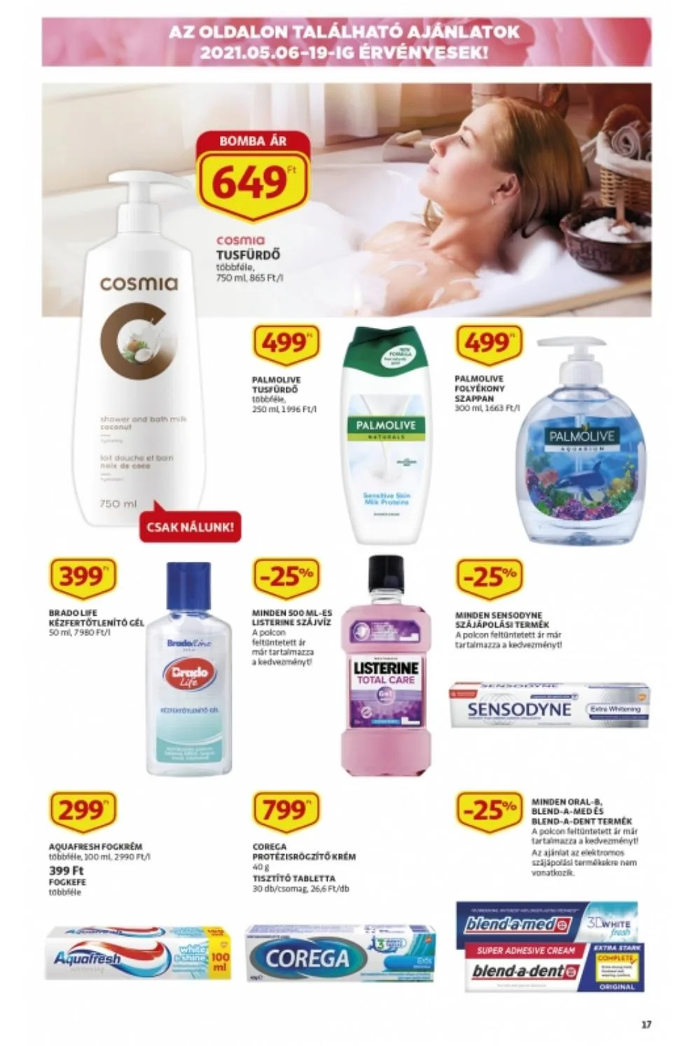 Auchan akciós újság Szupermarket 05.06–05.12 – 17. oldal