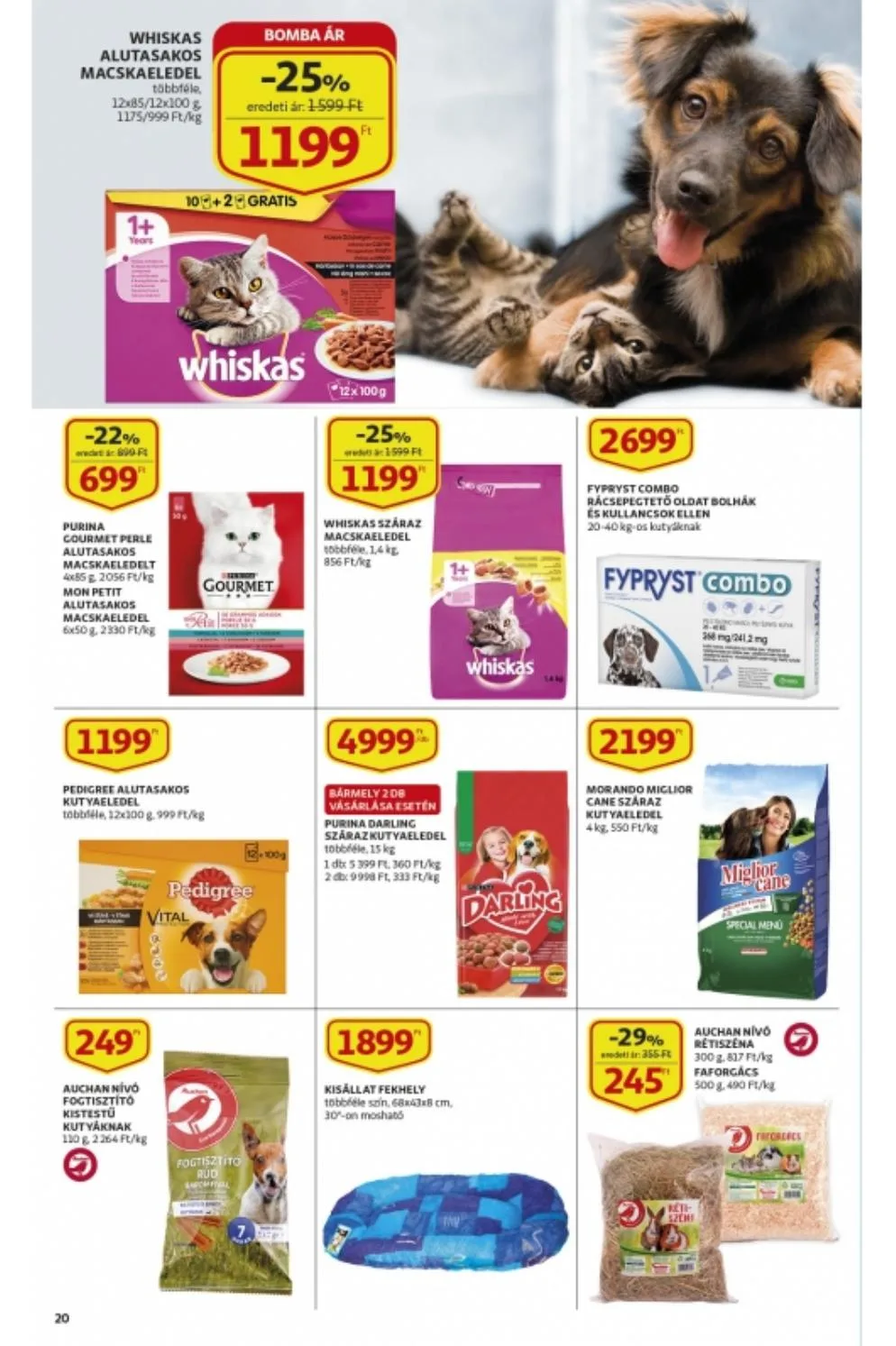 Auchan akciós újság Szupermarket 05.06–05.12 – 20. oldal