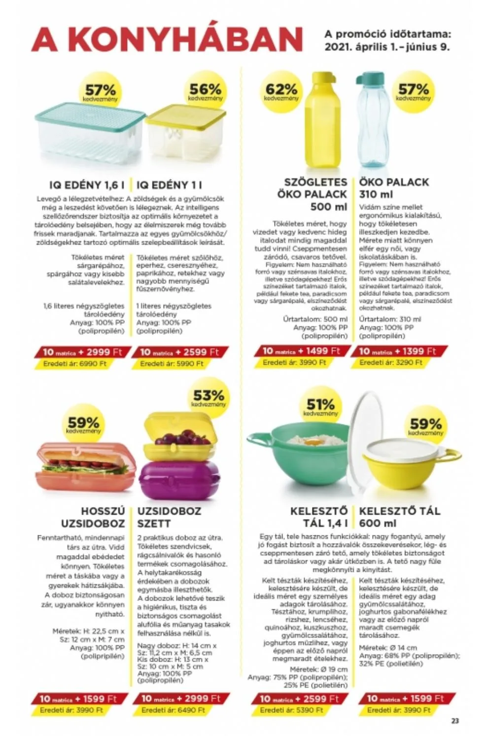 Auchan akciós újság Szupermarket 05.06–05.12 – 23. oldal