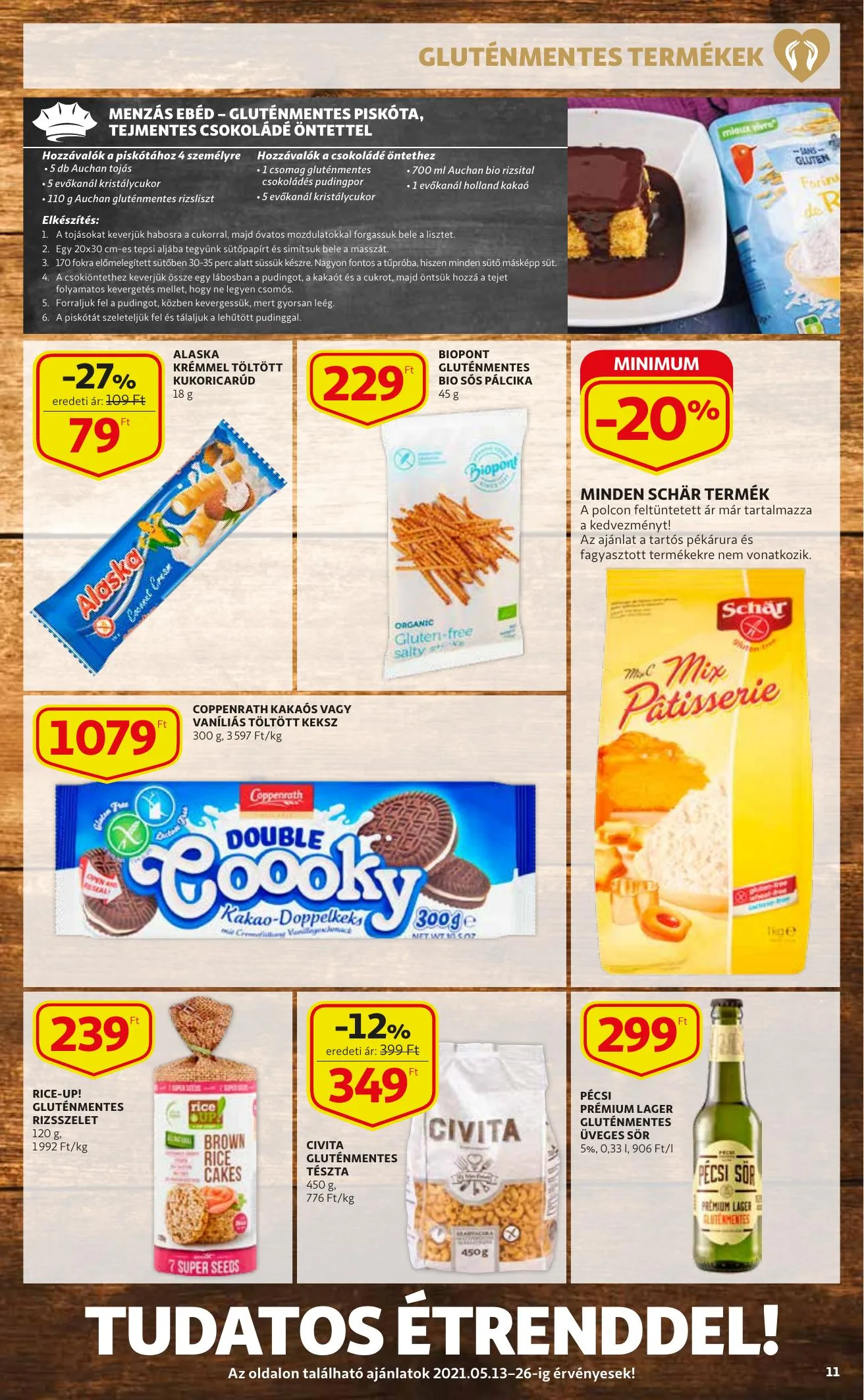Auchan akciós újság Szupermarket 05.13–05.19 – 11. oldal