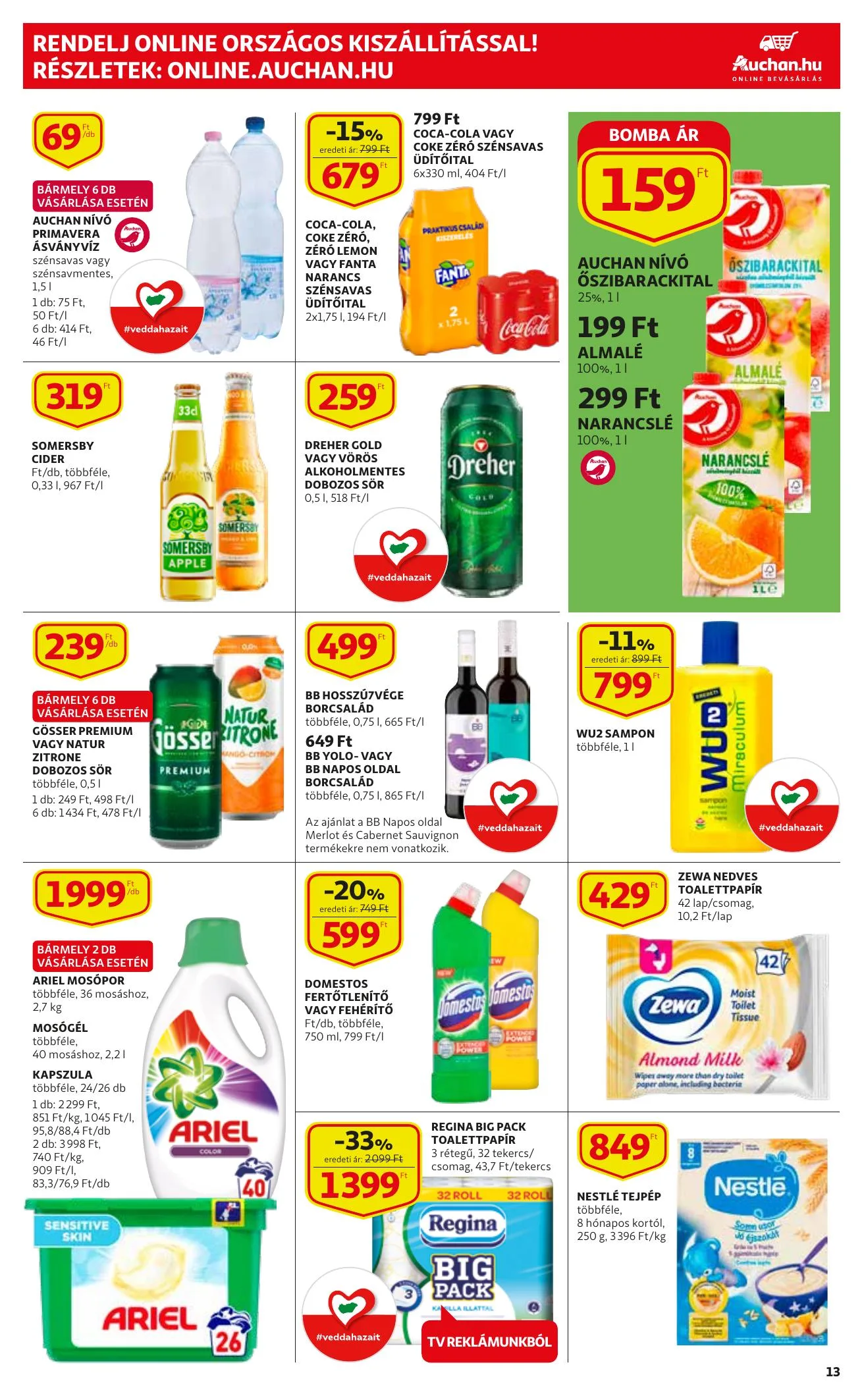Auchan akciós újság Szupermarket 05.13–05.19 – 13. oldal