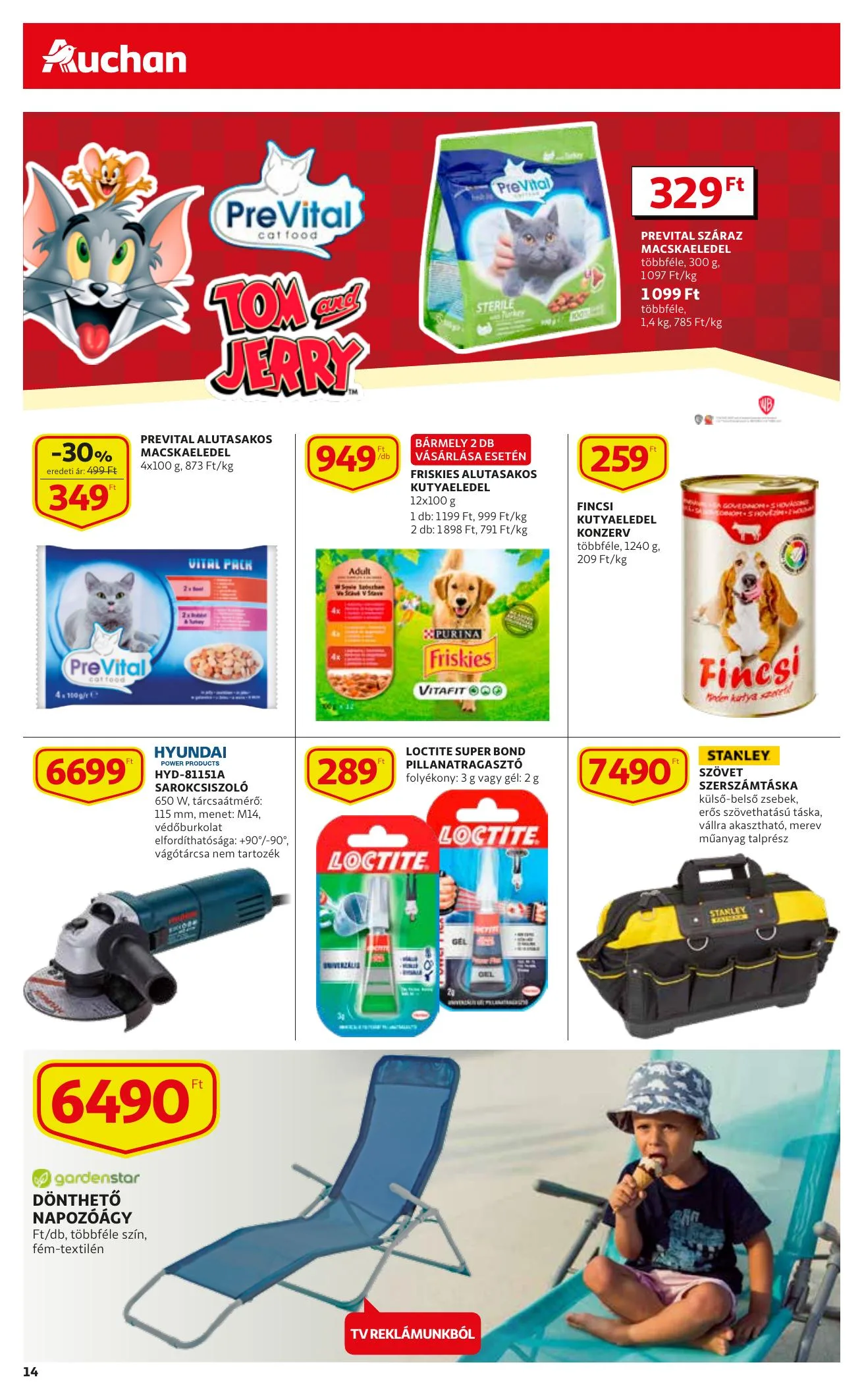 Auchan akciós újság Szupermarket 05.13–05.19 – 14. oldal