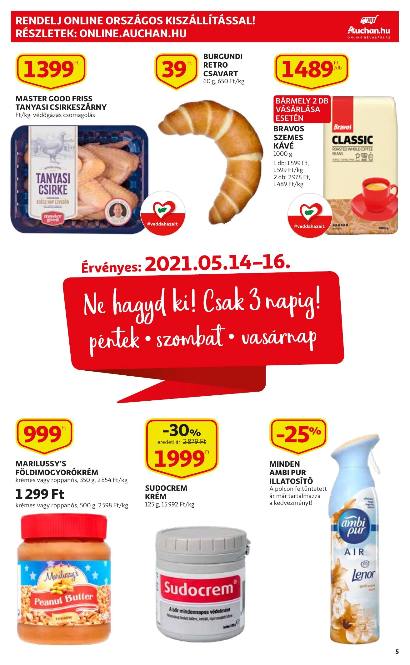 Auchan akciós újság Szupermarket 05.13–05.19 – 5. oldal